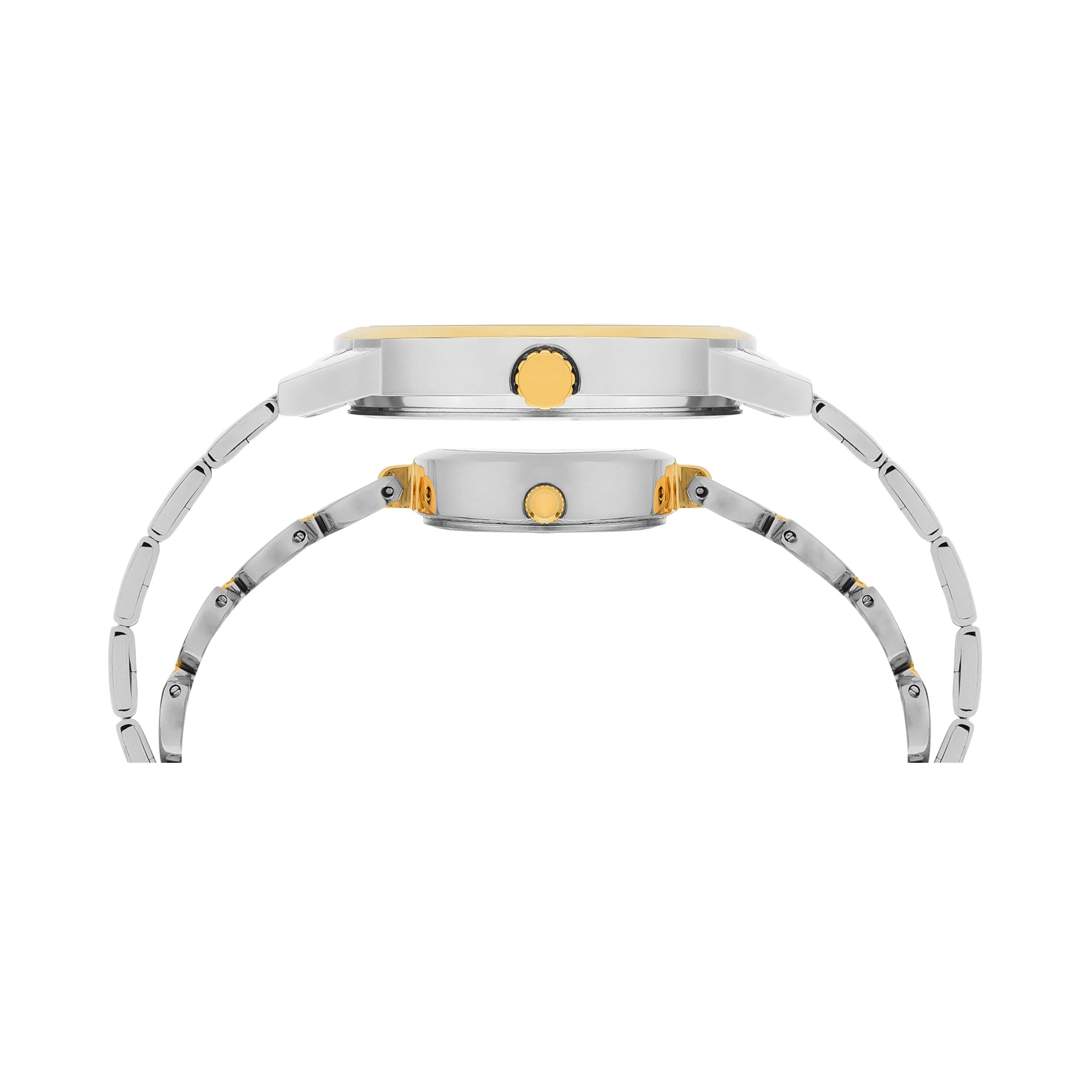 Timex Round 21mm Silver Dial Analog Pair Watch - TW00ZR317