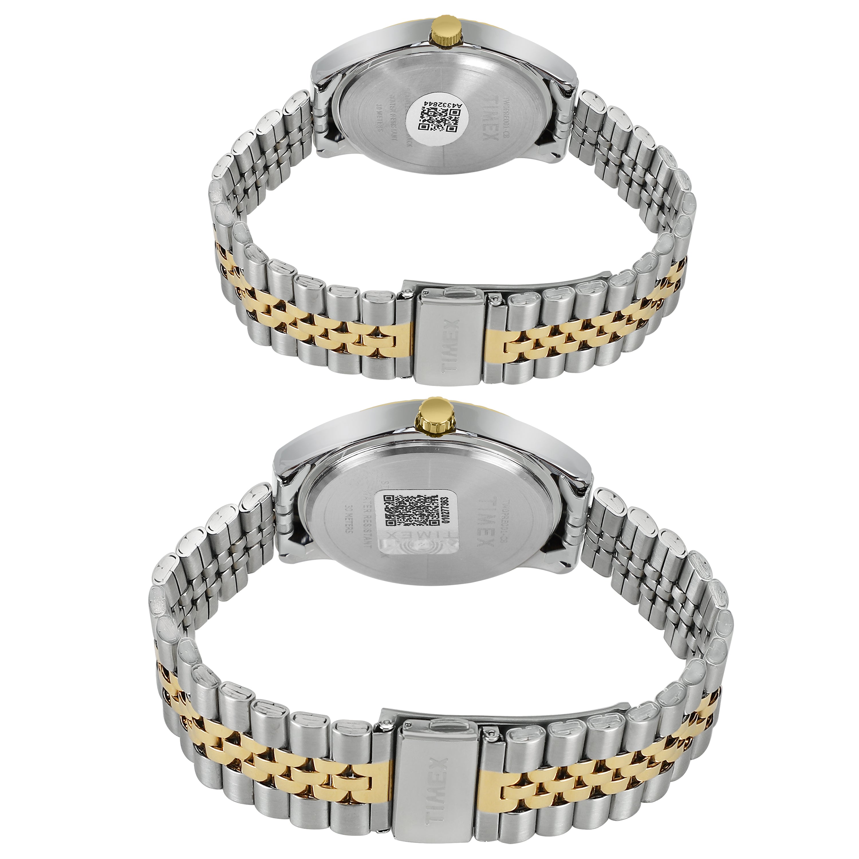 Timex Silver Round Dial Quartz Analog Unisex Watch