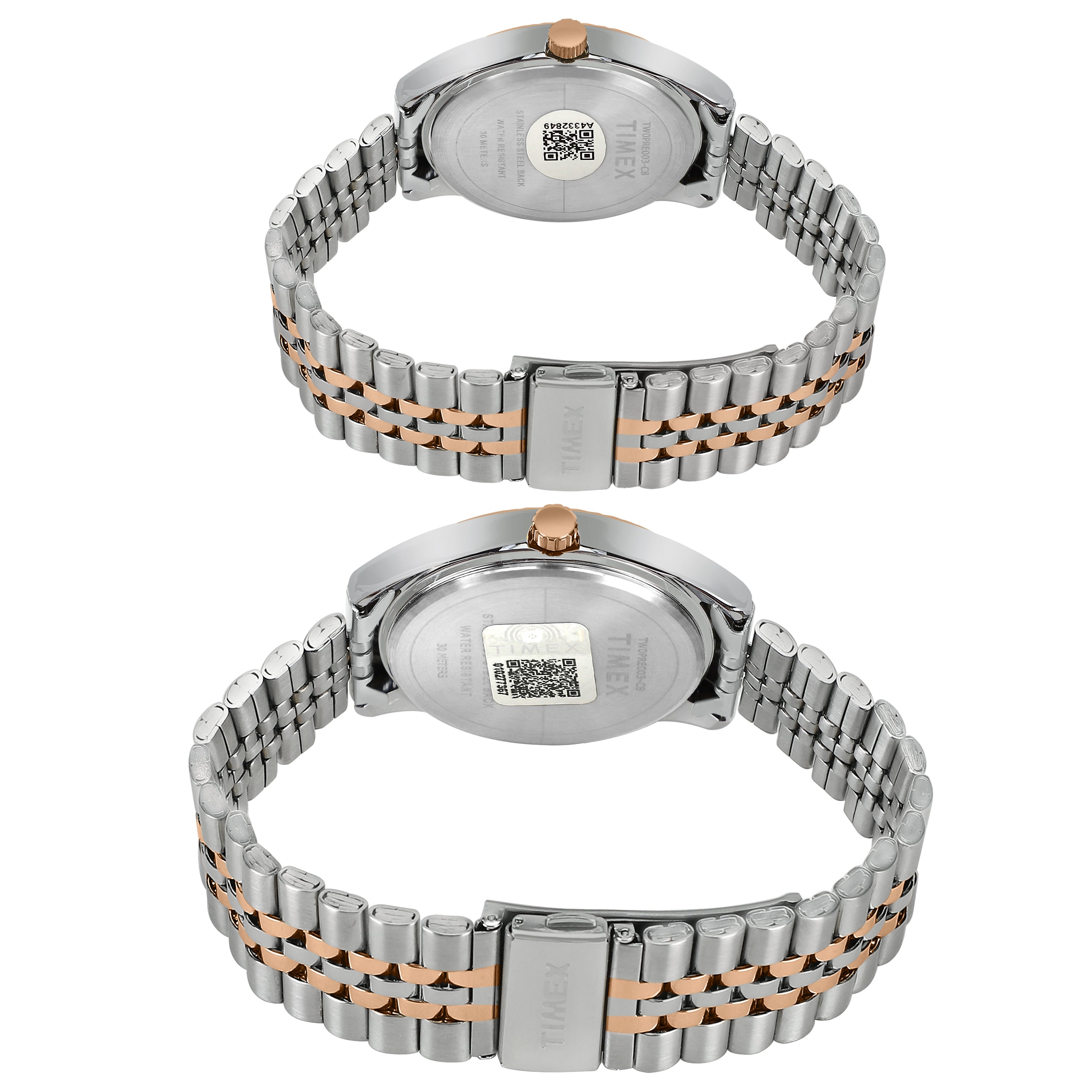 Timex Burgundy Round Dial Quartz Analog Unisex Watch