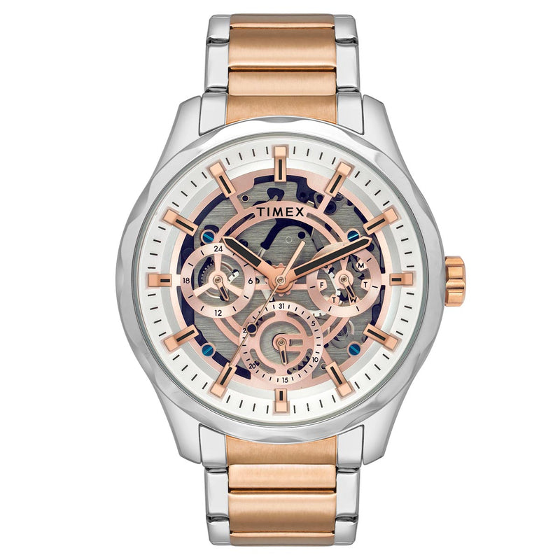 Timex Signio Round 21mm Rose Gold Dial Analog Men Watch - TW0TG7629 Watch Timex