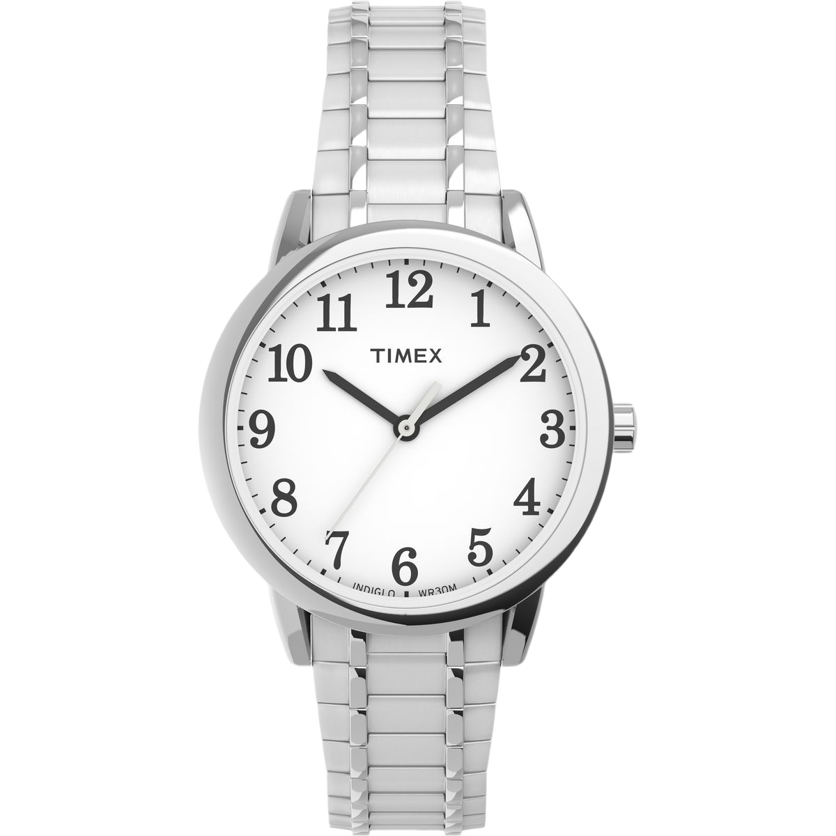 Timex Easy Reader Round 30mm White Dial Analog Women Watch - TW2P78500UJ