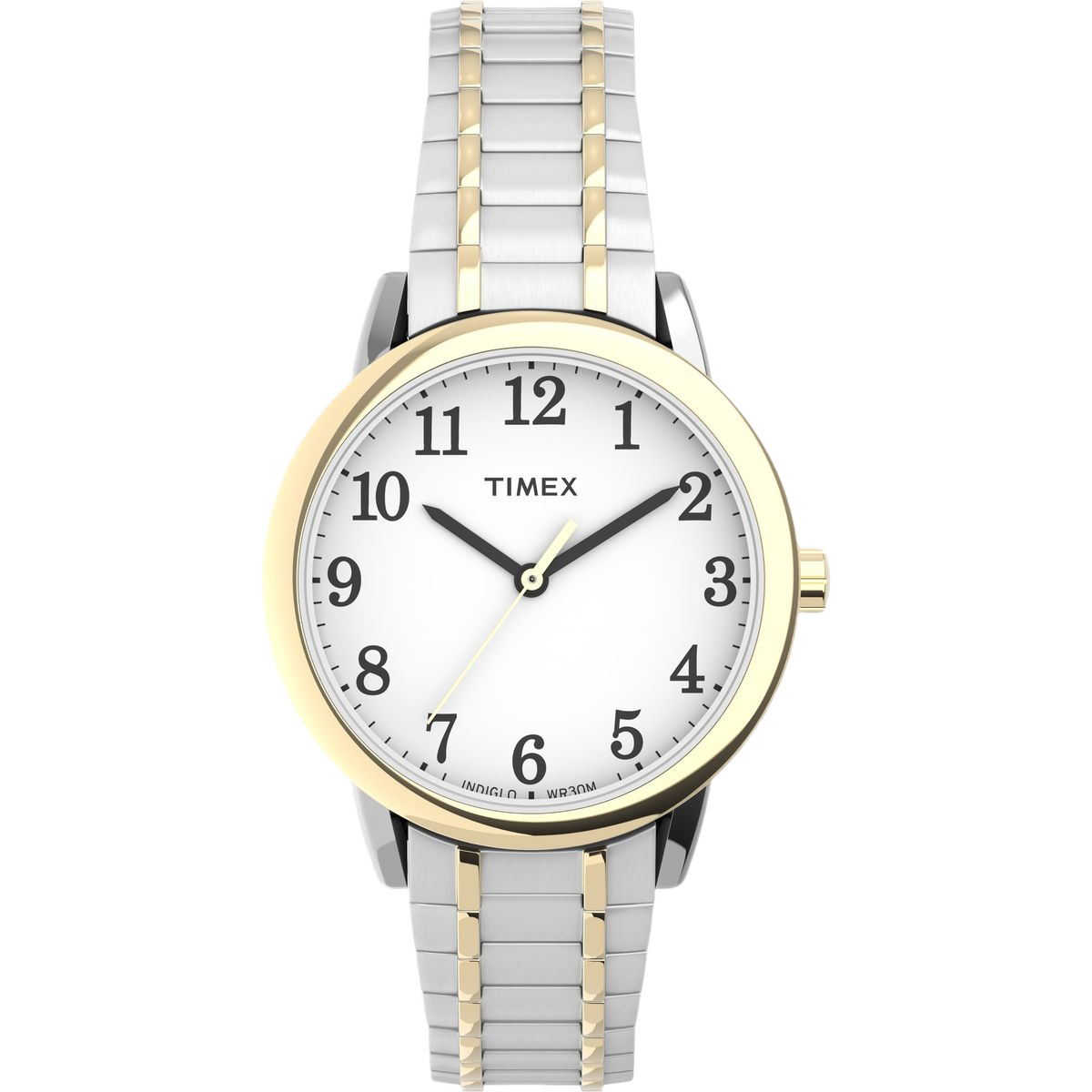 Timex Easy Reader Round 30mm White Dial Analog Women Watch - TW2P78700UJ