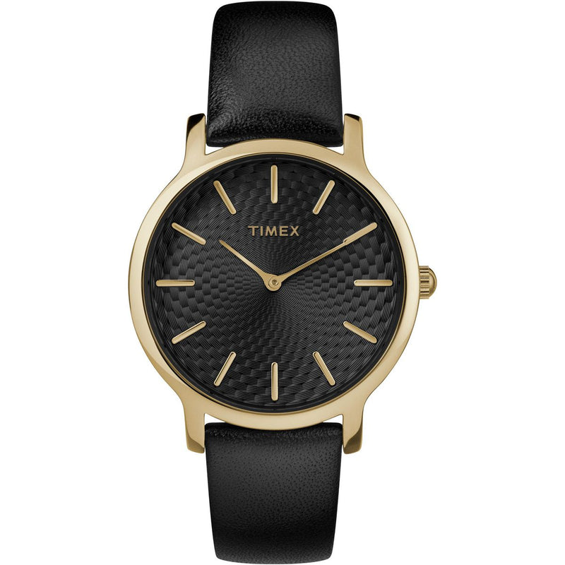 Timex Transcend Round 21mm Black Dial Analog Women Watch - TW2R36400JQ Watch Timex