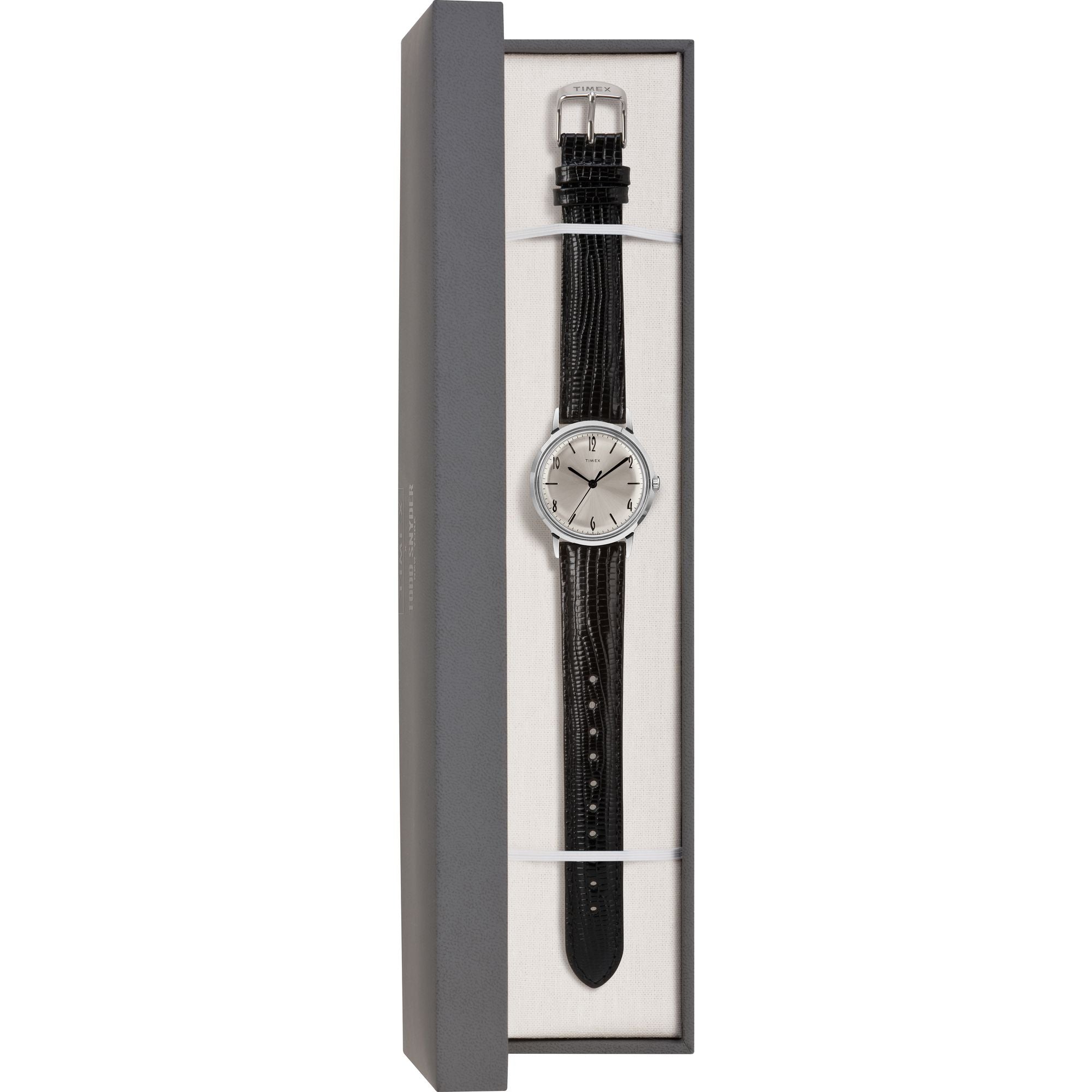 Timex Marlin Round 21mm Silver Dial Mechanical Handwind Men Watch - TW2R47900U9