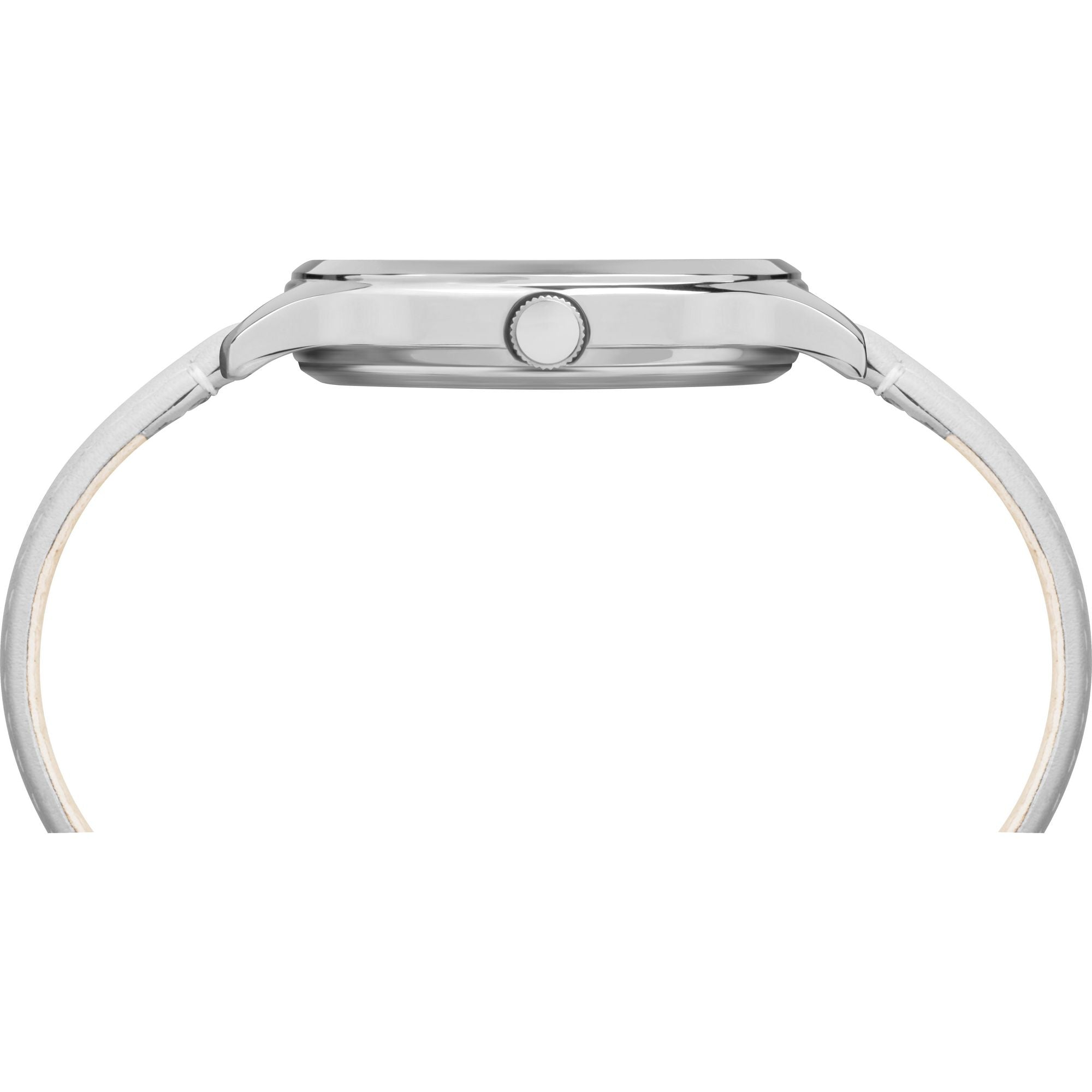 Timex Crystal Round 21mm White Dial Analog Women Watch - TW2R66800UJ Watch Timex