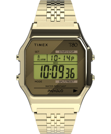 Timex 80 Grey Tonneau Quartz Digital Unisex Watch Watch Timex