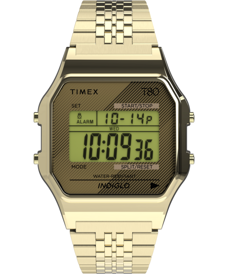 Timex 80 Grey Tonneau Quartz Digital Unisex Watch Watch Timex