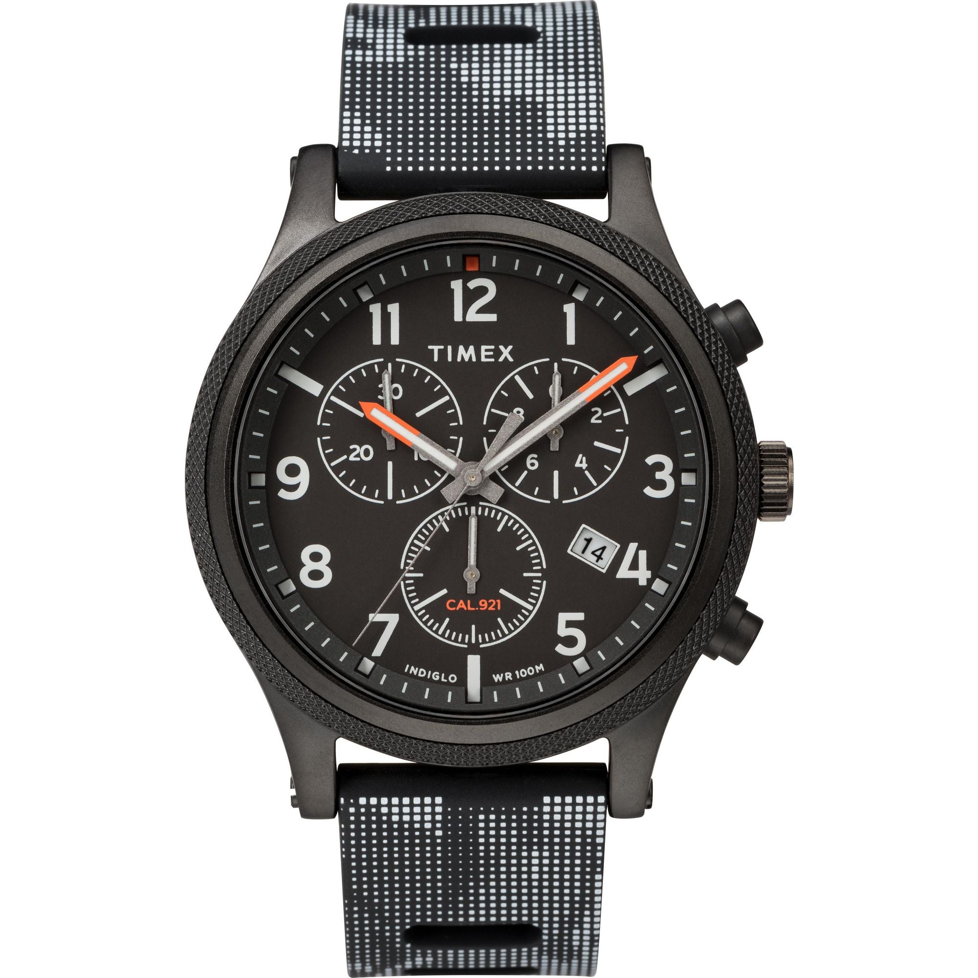 Timex Allied Round 42mm Black Dial Analog Men Watch - TW2T33100UJ
