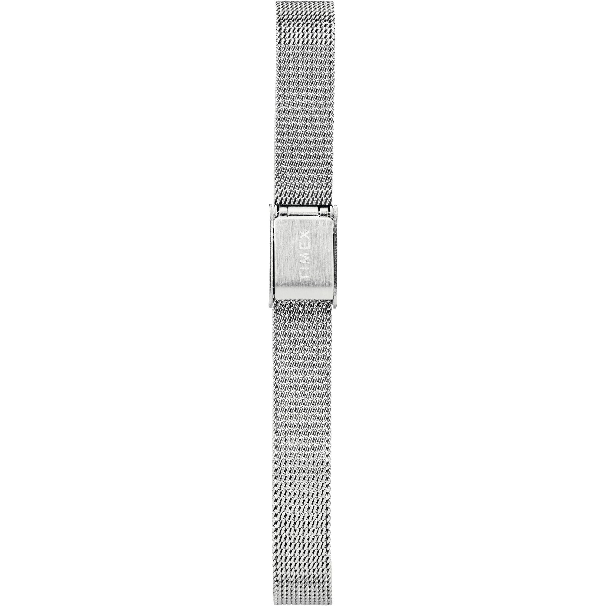 Timex Milano Round 21mm Silver Dial Analog Women Watch - TW2T37700UJ