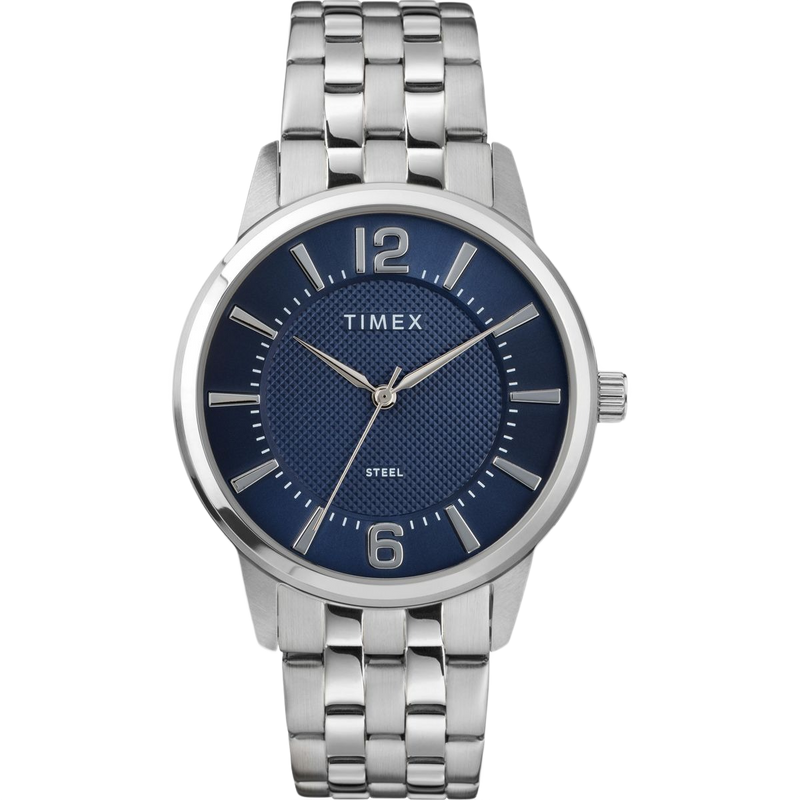 Timex Round 40mm Blue Dial Analog Men Watch - TW2T59800UJ Watch Timex