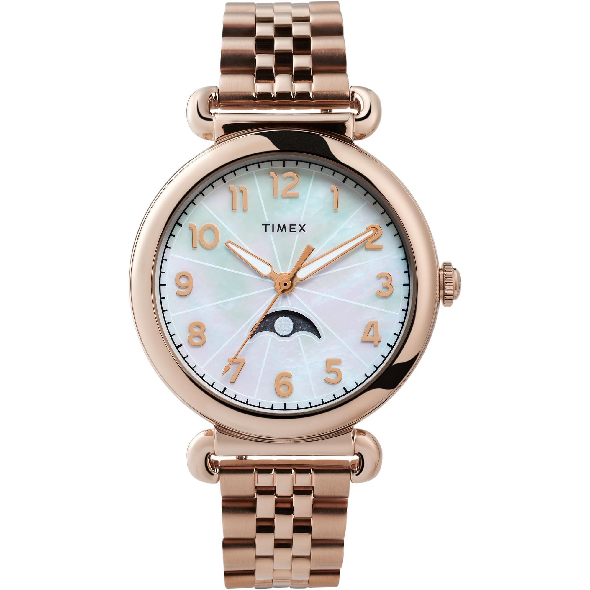 Timex Trend Round 21mm White Dial Analog Women Watch - 93496860