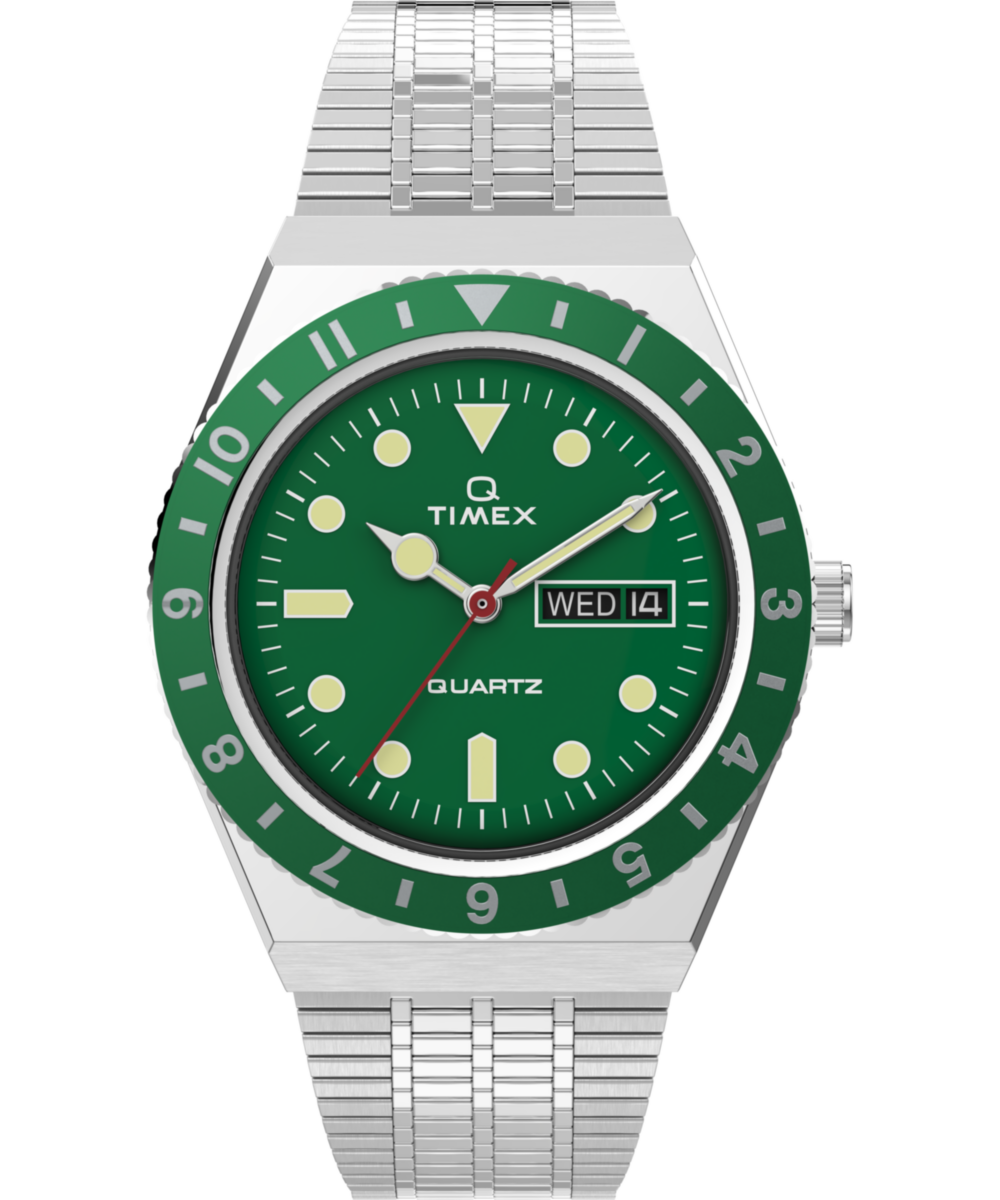 Timex Diver Inspired Round 38mm Green Dial Analog Men Watch - TW2U61700U9 Watch Timex
