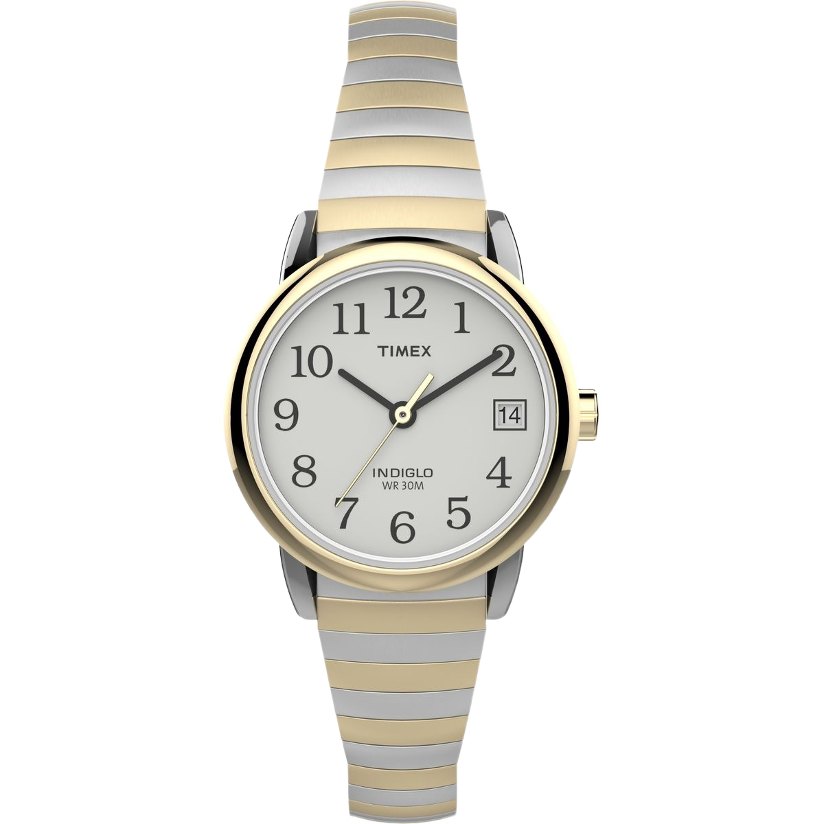 Timex Easy Reader Round 25mm White Dial Analog Women Watch - TW2U79100UJ
