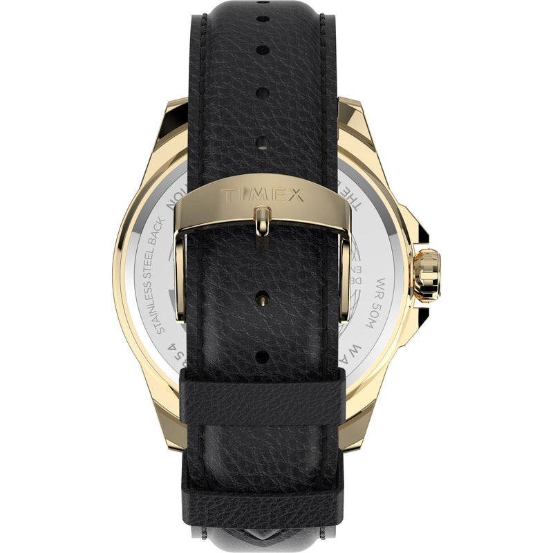 Timex Essex Octagonal 21mm Black Dial Analog Men Watch - TW2U82100UJ Watch Timex