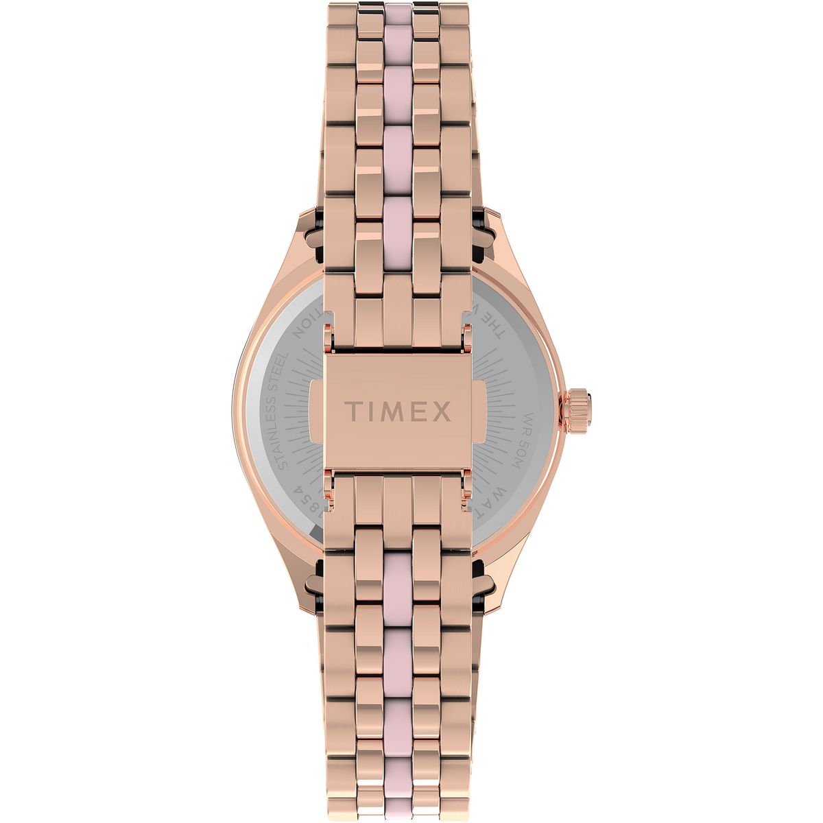 Timex Waterbury Pink Round Dial Quartz Analog Women Watch