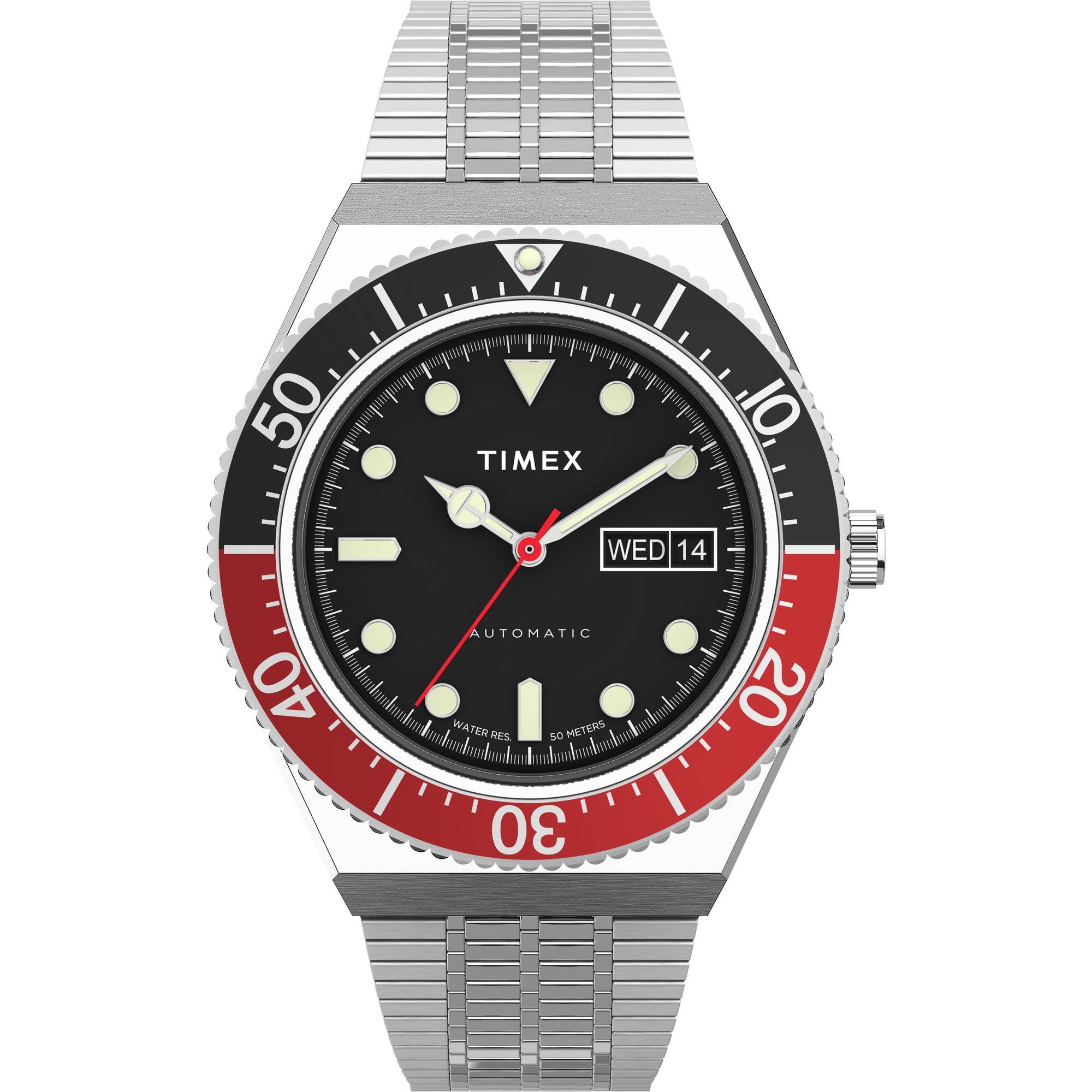 Timex M79 Round 21mm Black Dial Mechanical Automatic Men Watch - TW2U83400U9 Watch Timex