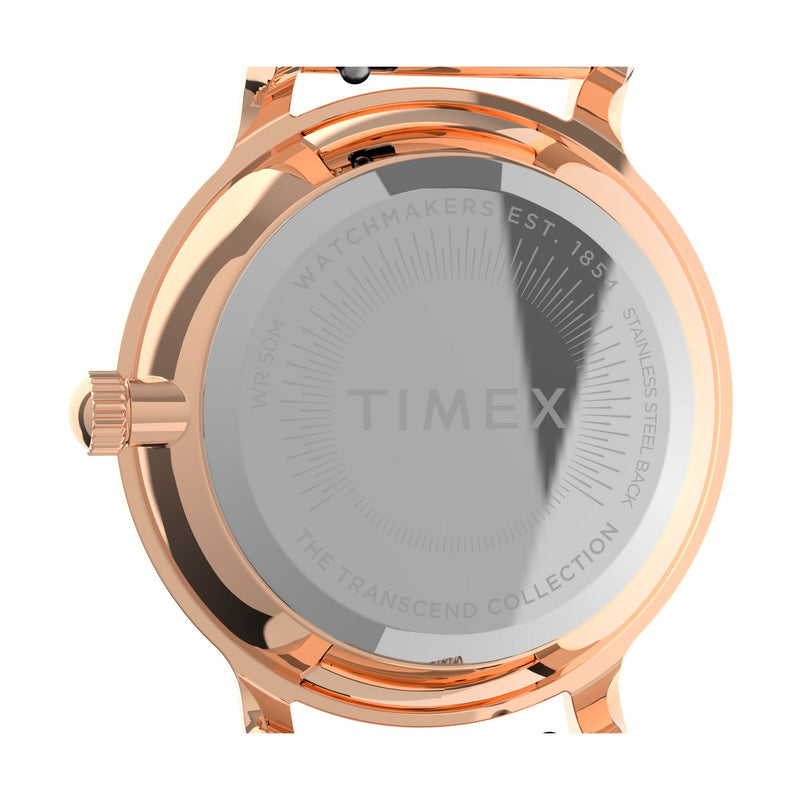 Timex Transcend Round 31mm Silver Dial Analog Women Watch - TW2U87000UJ Watch Timex
