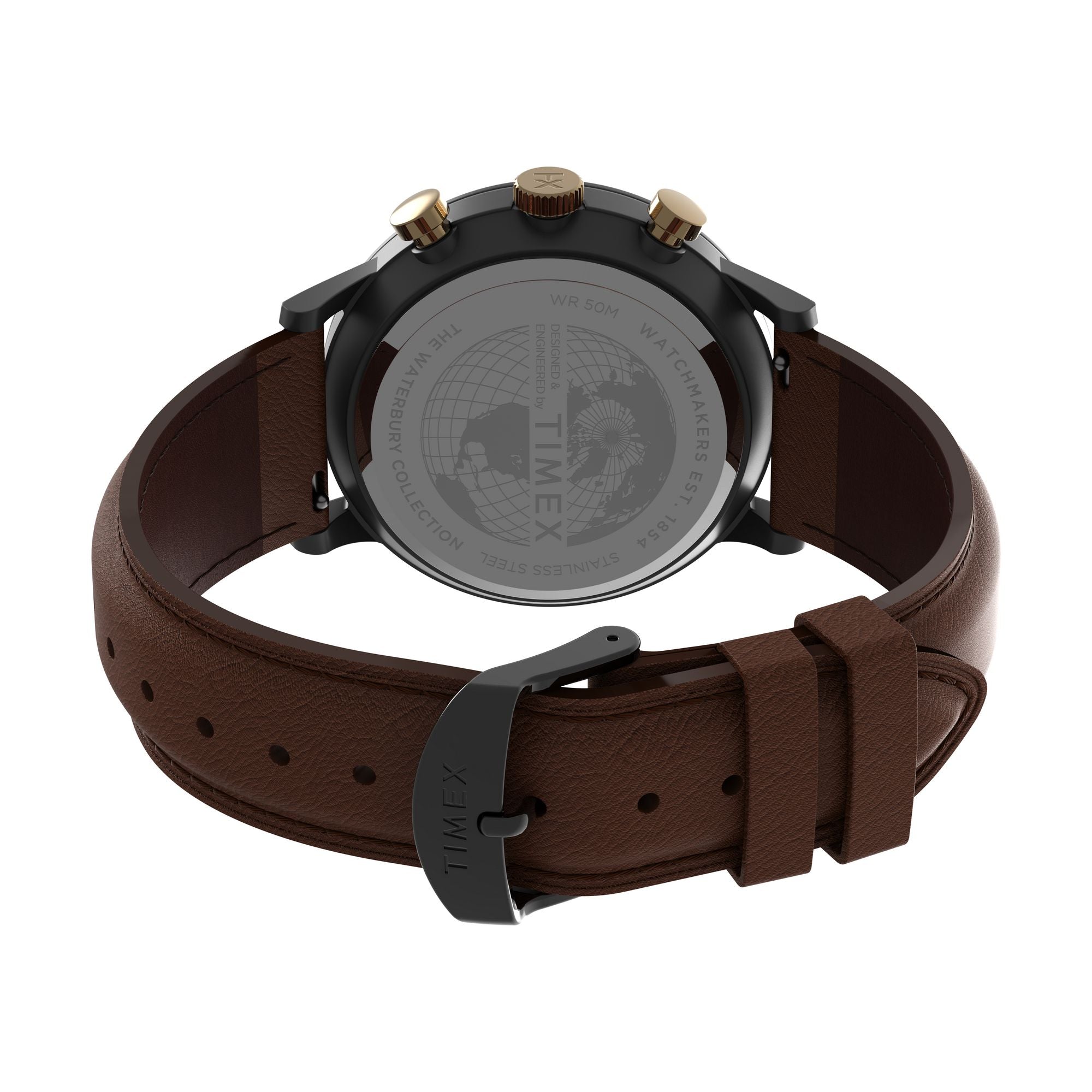 Timex Waterburry Round 21mm Blue Dial Analog Men Watch - TW2U88200UJ Watch Timex