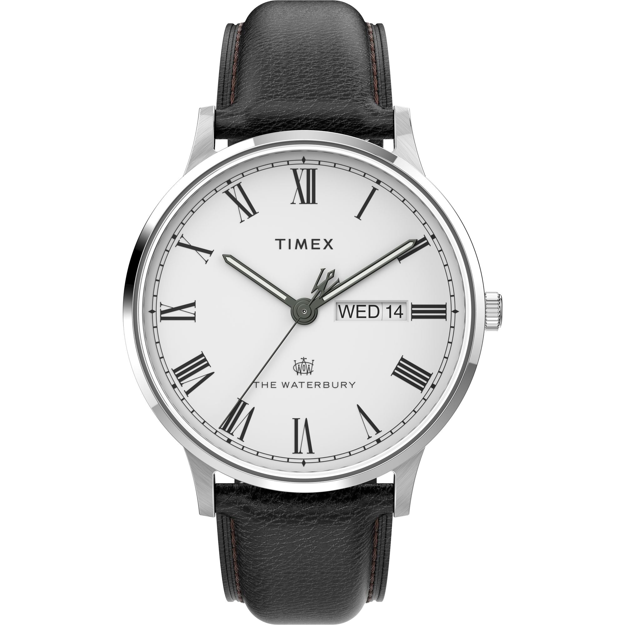 Timex Waterburry Round 40mm White Dial Analog Men Watch - TW2U88400UJ