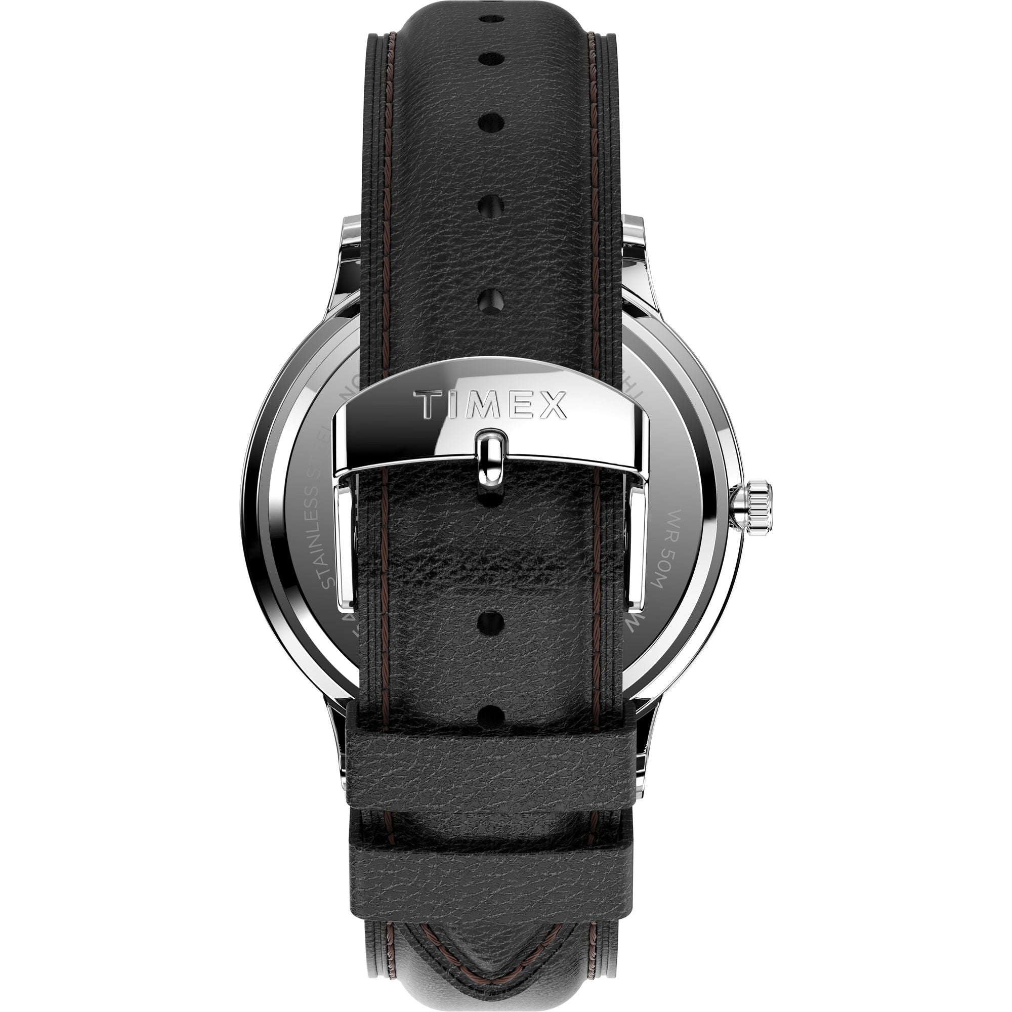 Timex Waterburry Round 40mm White Dial Analog Men Watch - TW2U88400UJ Watch Timex