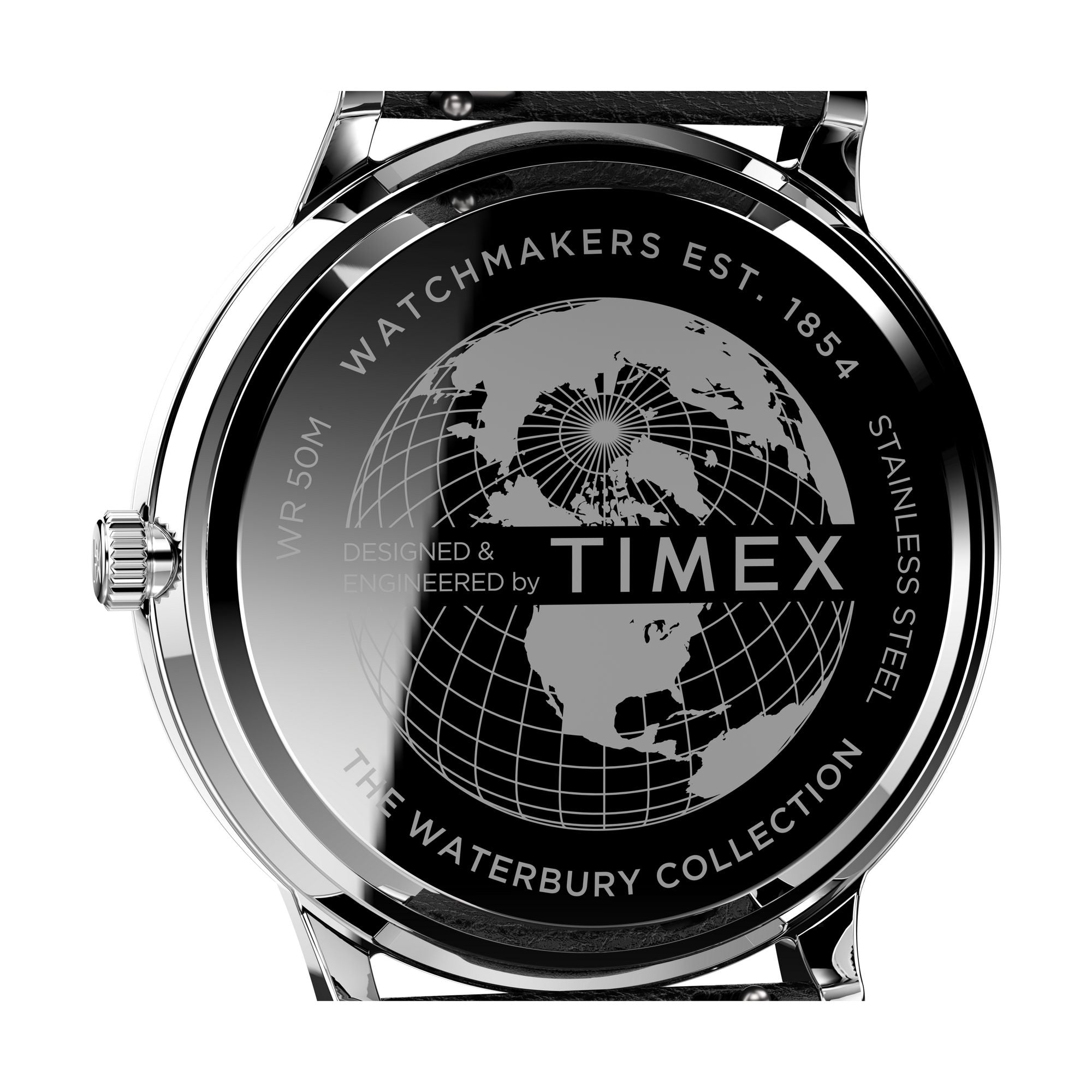 Timex Waterburry Round 40mm White Dial Analog Men Watch - TW2U88400UJ