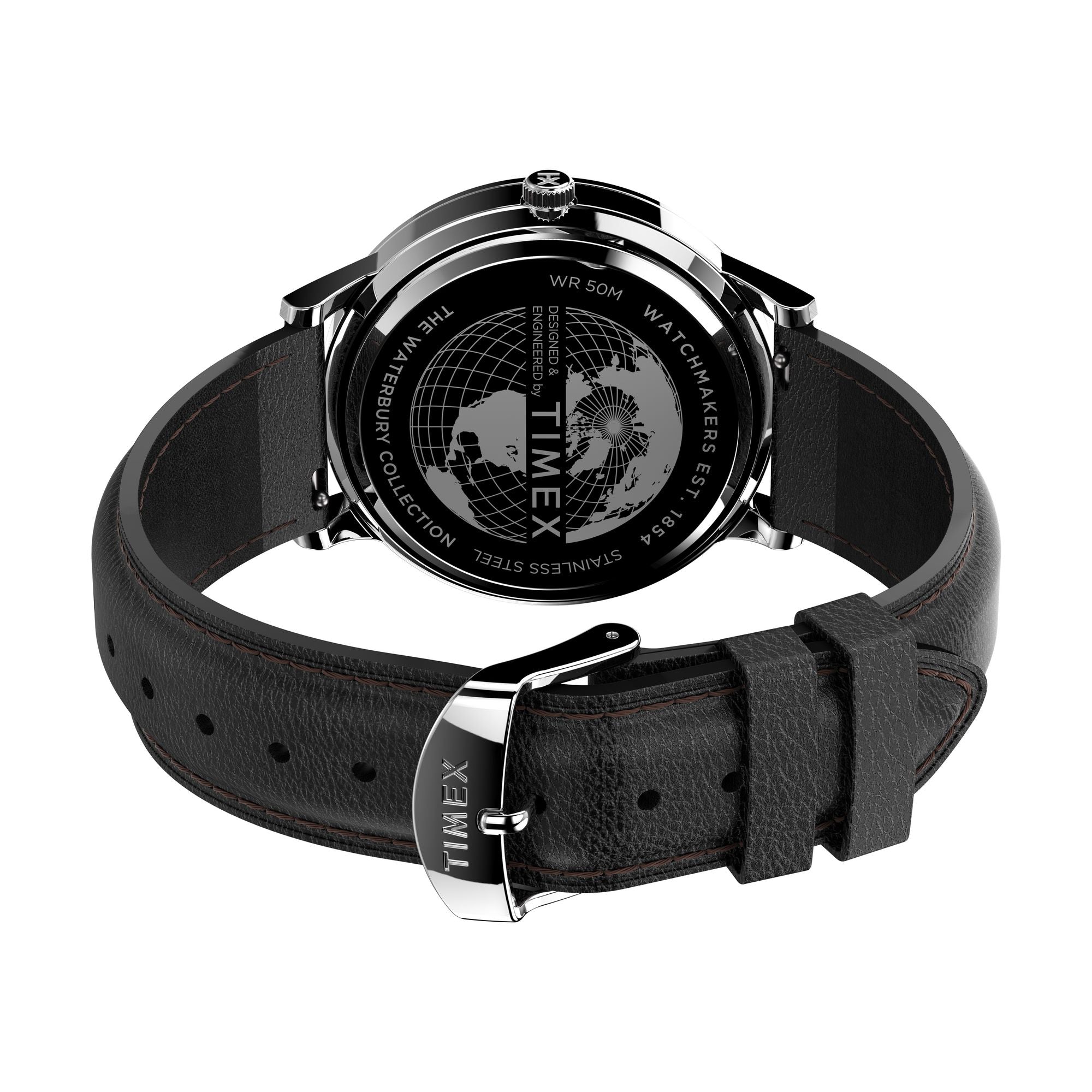 Timex Waterburry Round 40mm White Dial Analog Men Watch - TW2U88400UJ Watch Timex