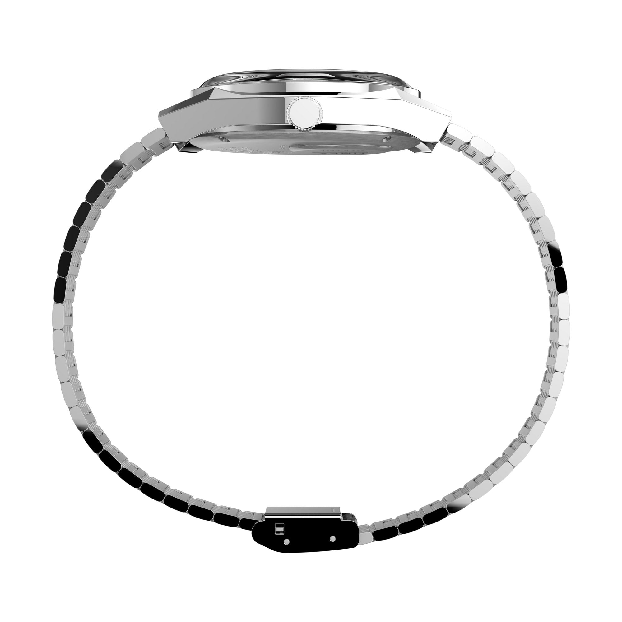 Timex Q Round 21mm Green Dial Analog Men Watch - TW2U95400U9