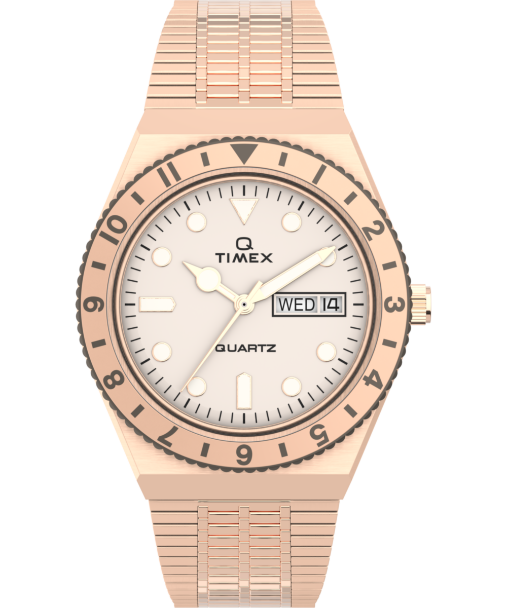 Timex Diver Inspired Round 36mm Cream Dial Analog Women Watch - TW2U95700UJ