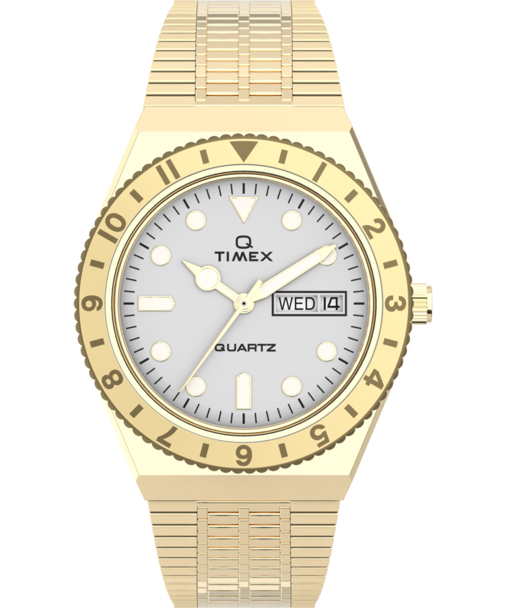 Timex Q Round 21mm Grey Dial Analog Women Watch - TW2U95800UJ