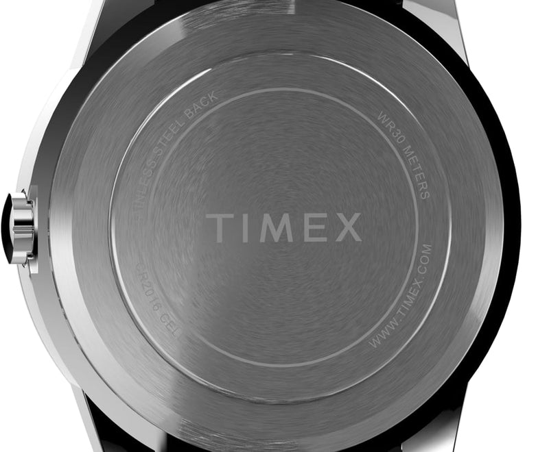 Timex Main Street Round 21mm Black Dial Analog Men Watch - TW2V04400AP Watch Timex