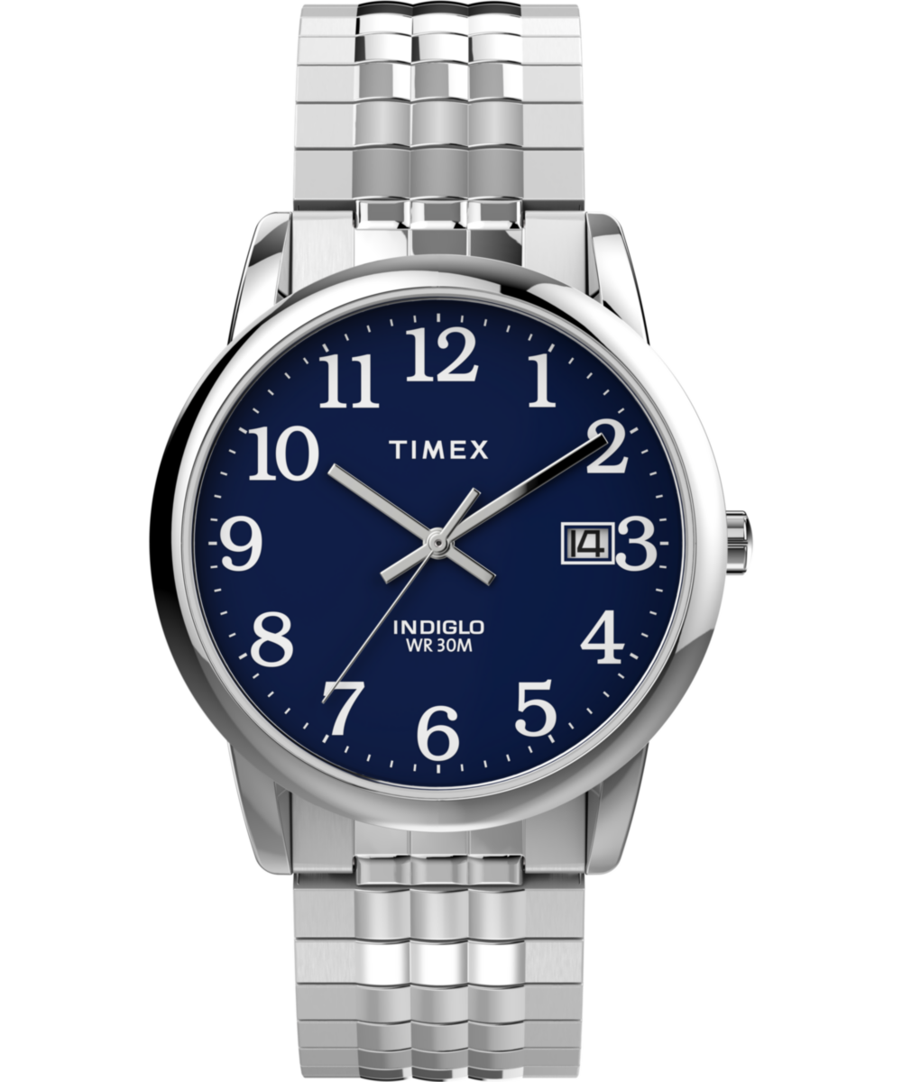 Timex Easy Reader Round 21mm Blue Dial Analog Men Watch - TW2V05500AP