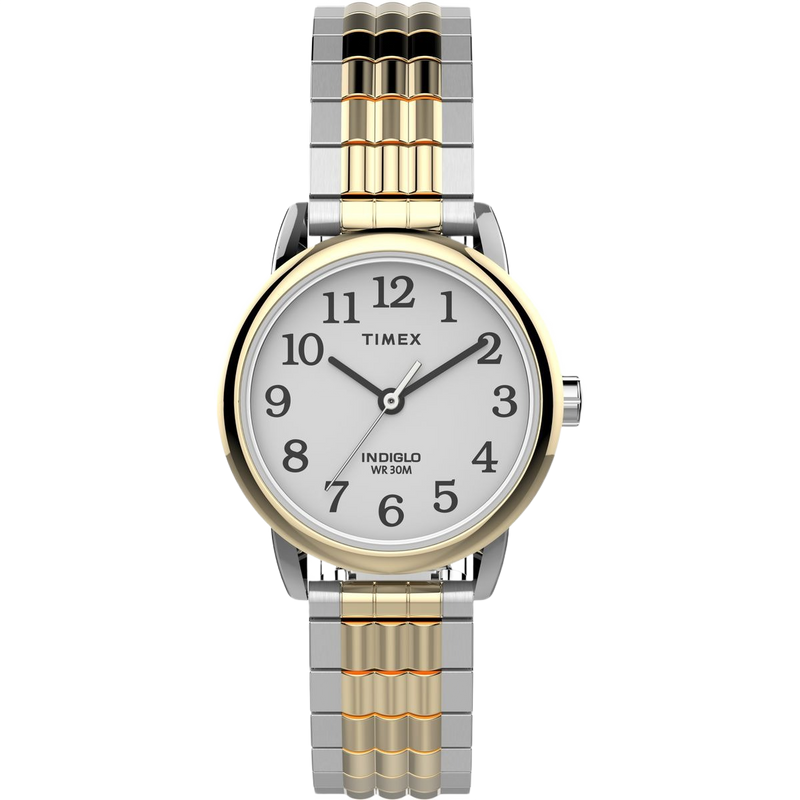 Timex Easy Reader Round 25mm White Dial Analog Women Watch - TW2V05900UJ Watch Timex