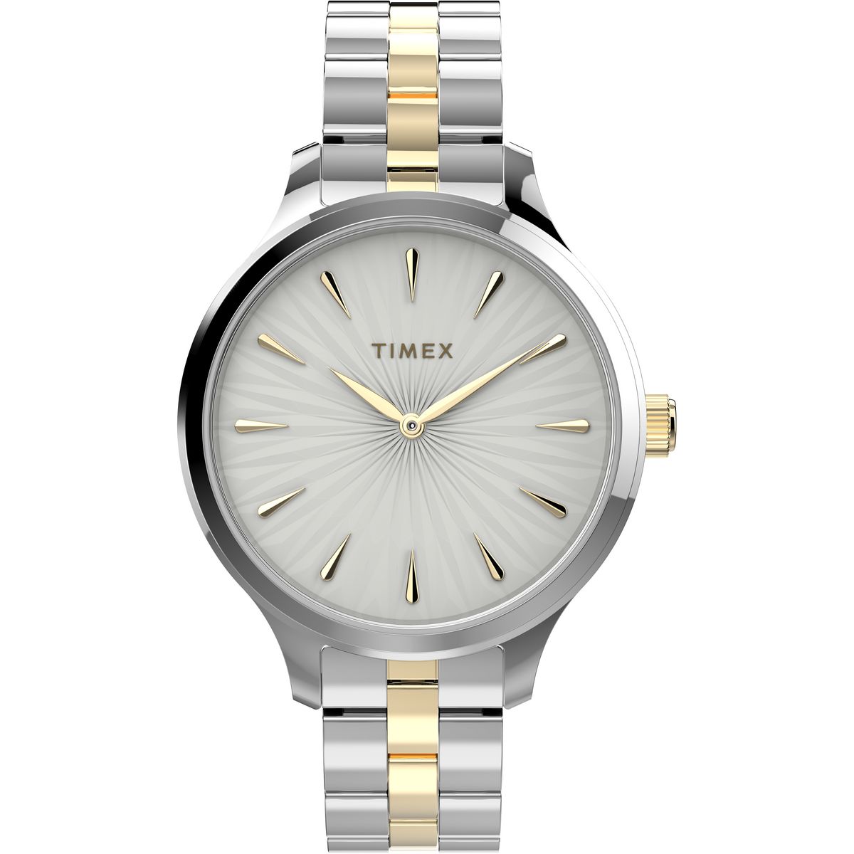 Timex Peyton Round 21mm White Dial Analog Women Watch - TW2V06500UJ