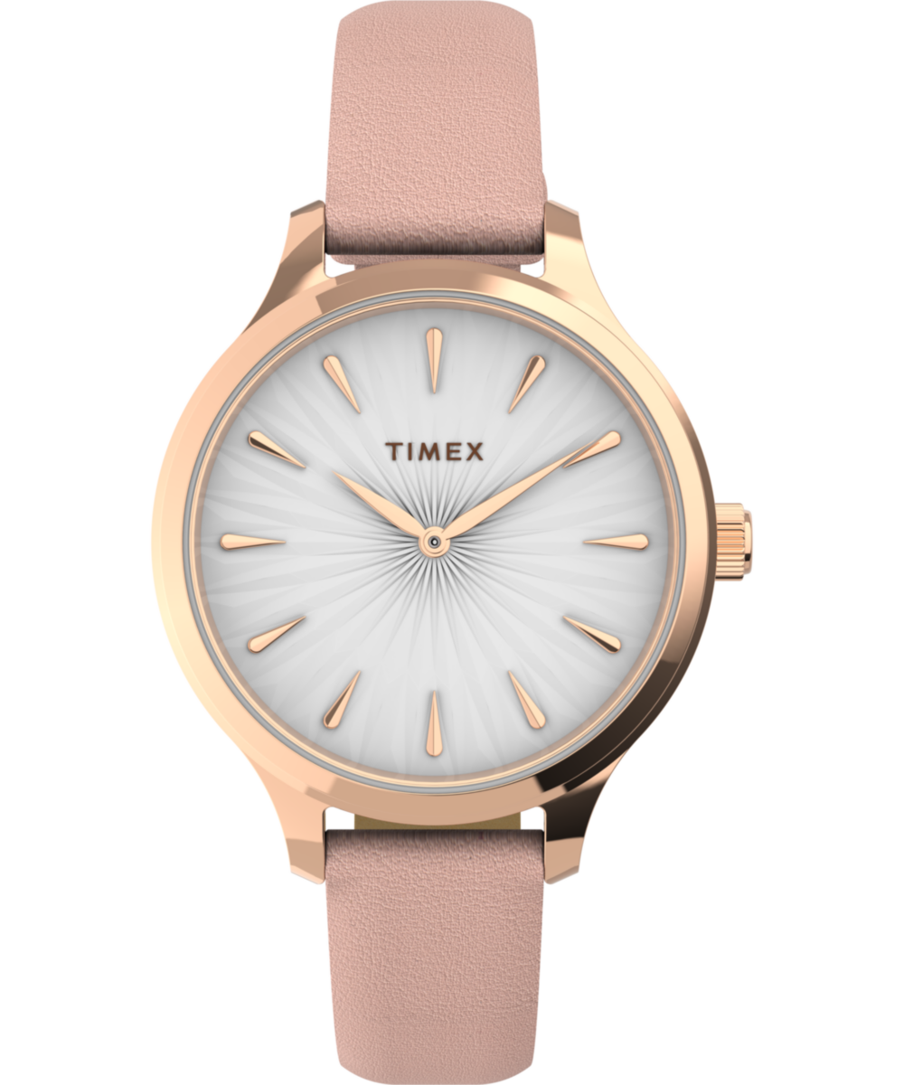 Timex Peyton Round 21mm White Dial Analog Women Watch - TW2V06700UJ