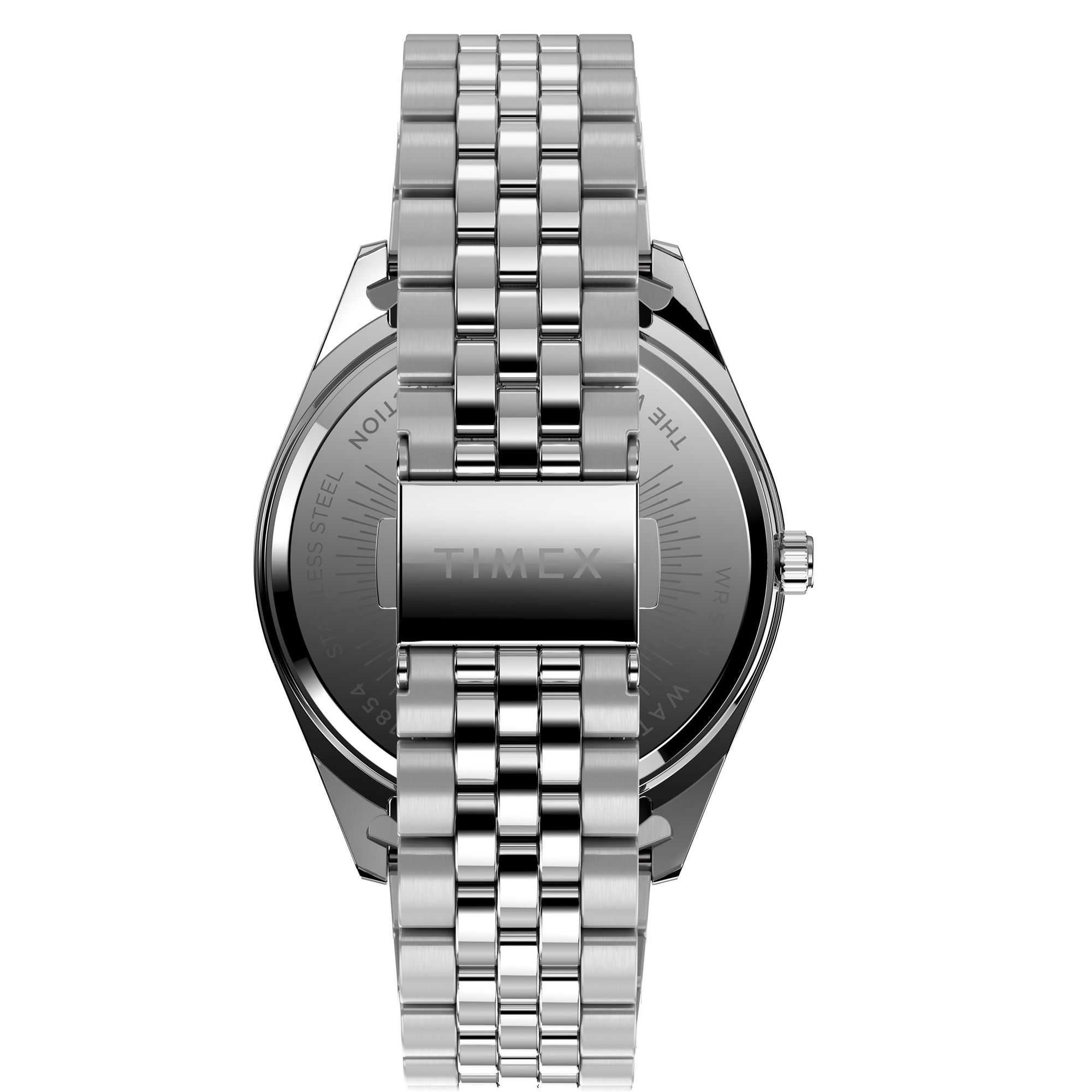 Timex Trend Round 41mm Silver Dial Analog Men Watch - TW2V17300UJ Watch Timex