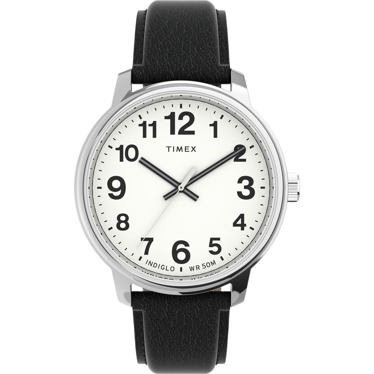 Timex Easy Reader Round 43mm White Dial Analog Men Watch - TW2V21200UJ
