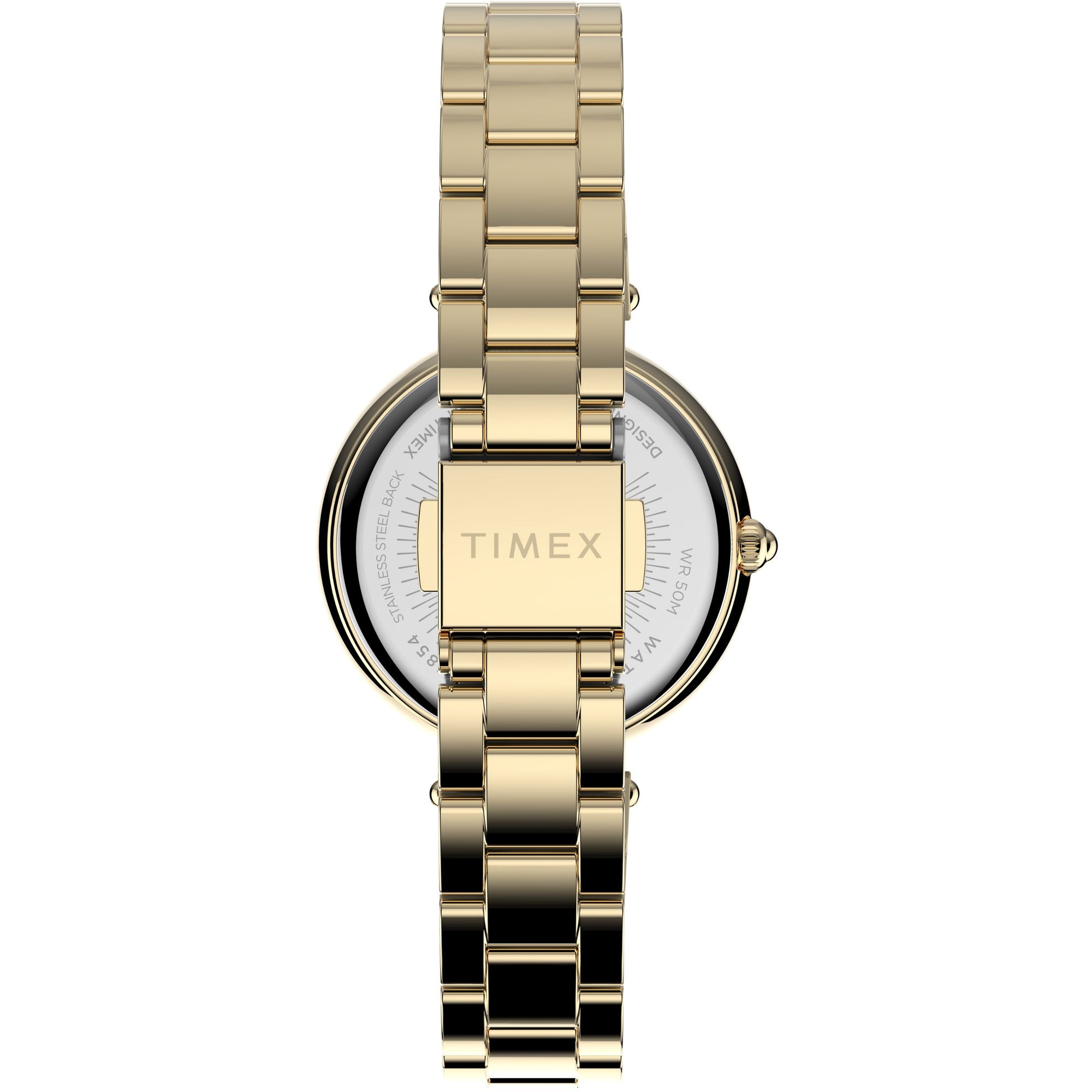 Timex Trend Black Round Dial Quartz Analog Women Watch Watch Timex