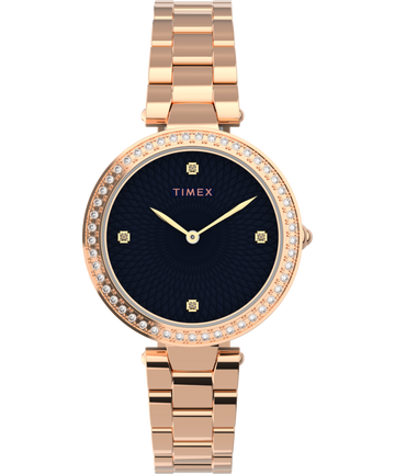 Timex Trend Round 32mm Blue Dial Analog Women Watch - TW2V24600UJ Watch Timex