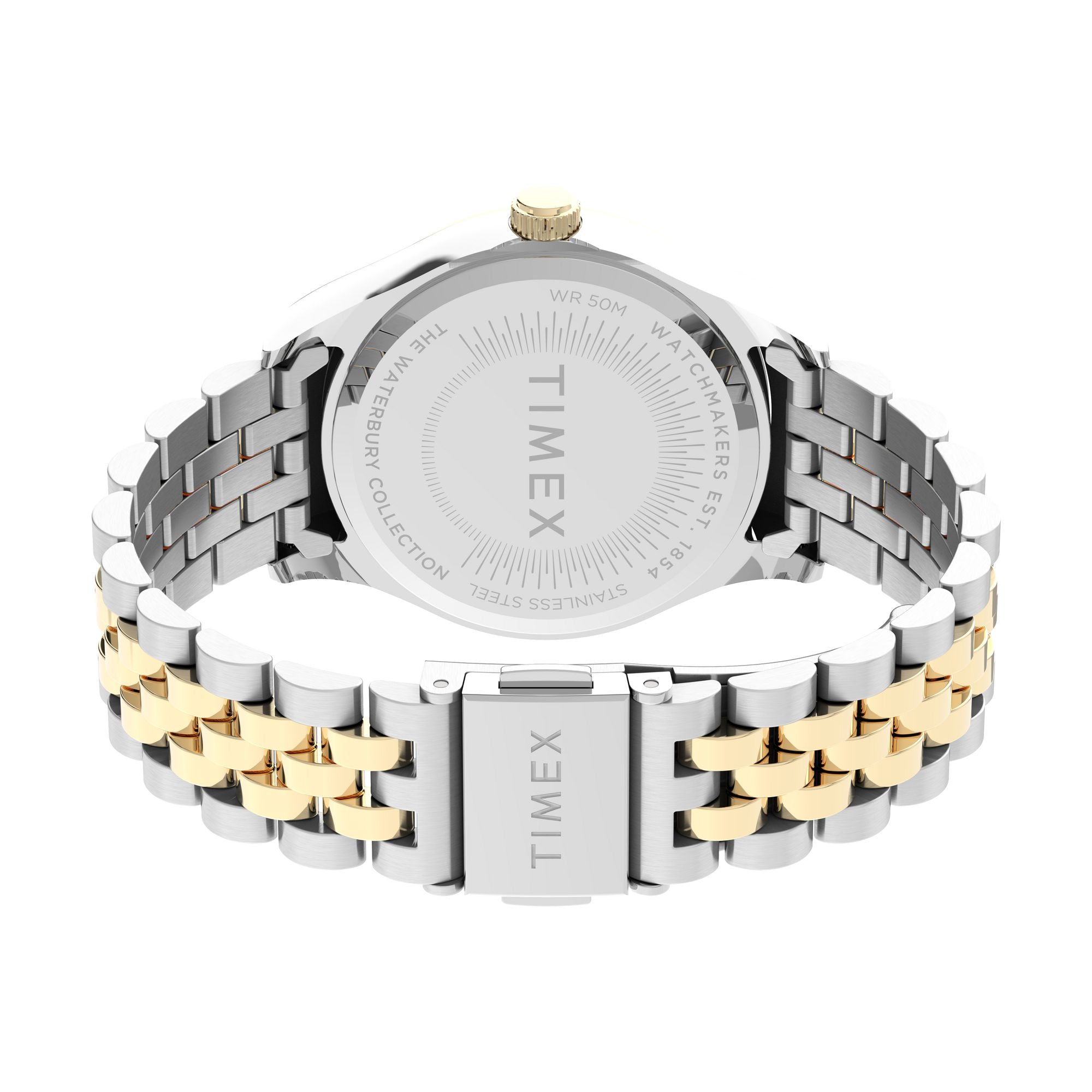 Timex Trend Black Round Dial Quartz Analog Women Watch