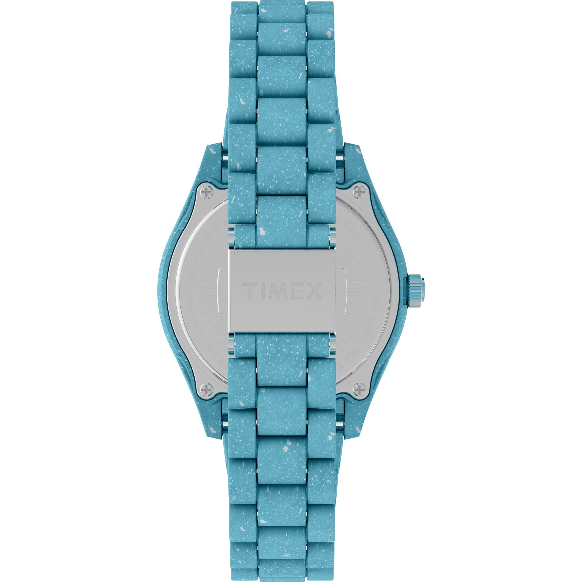 Timex Trend Blue Round Dial Quartz Analog Women Watch Watch Timex