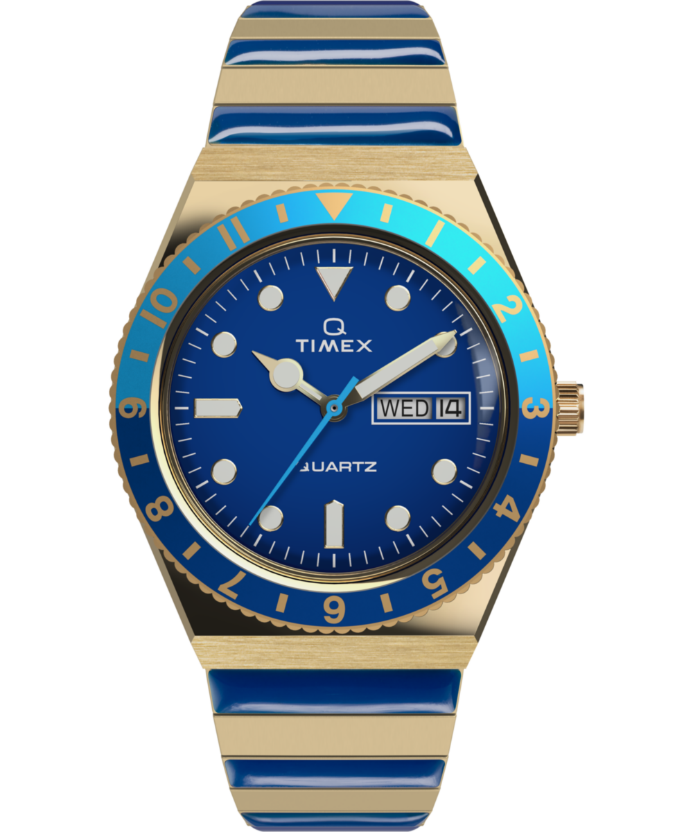 Timex Diver Inspired Round 21mm Blue Dial Analog Women Watch - TW2V38500UJ Watch Timex