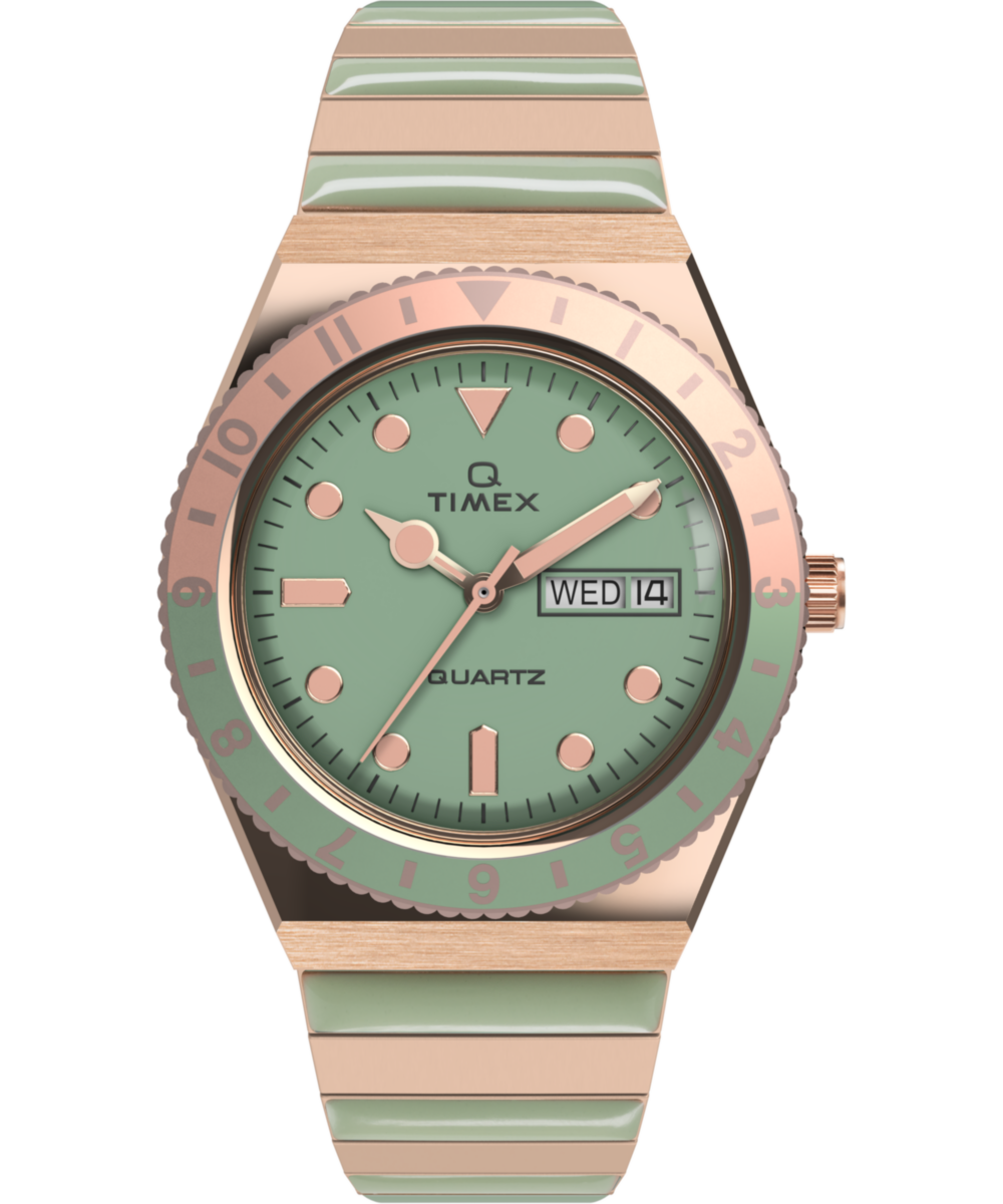 Timex Diver Inspired Round 21mm Green Dial Analog Women Watch - TW2V38700UJ Watch Timex