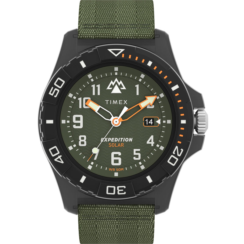 Timex Expedition Round 21mm Green Dial Analog Men Watch - TW2V40400X6 Watch Timex