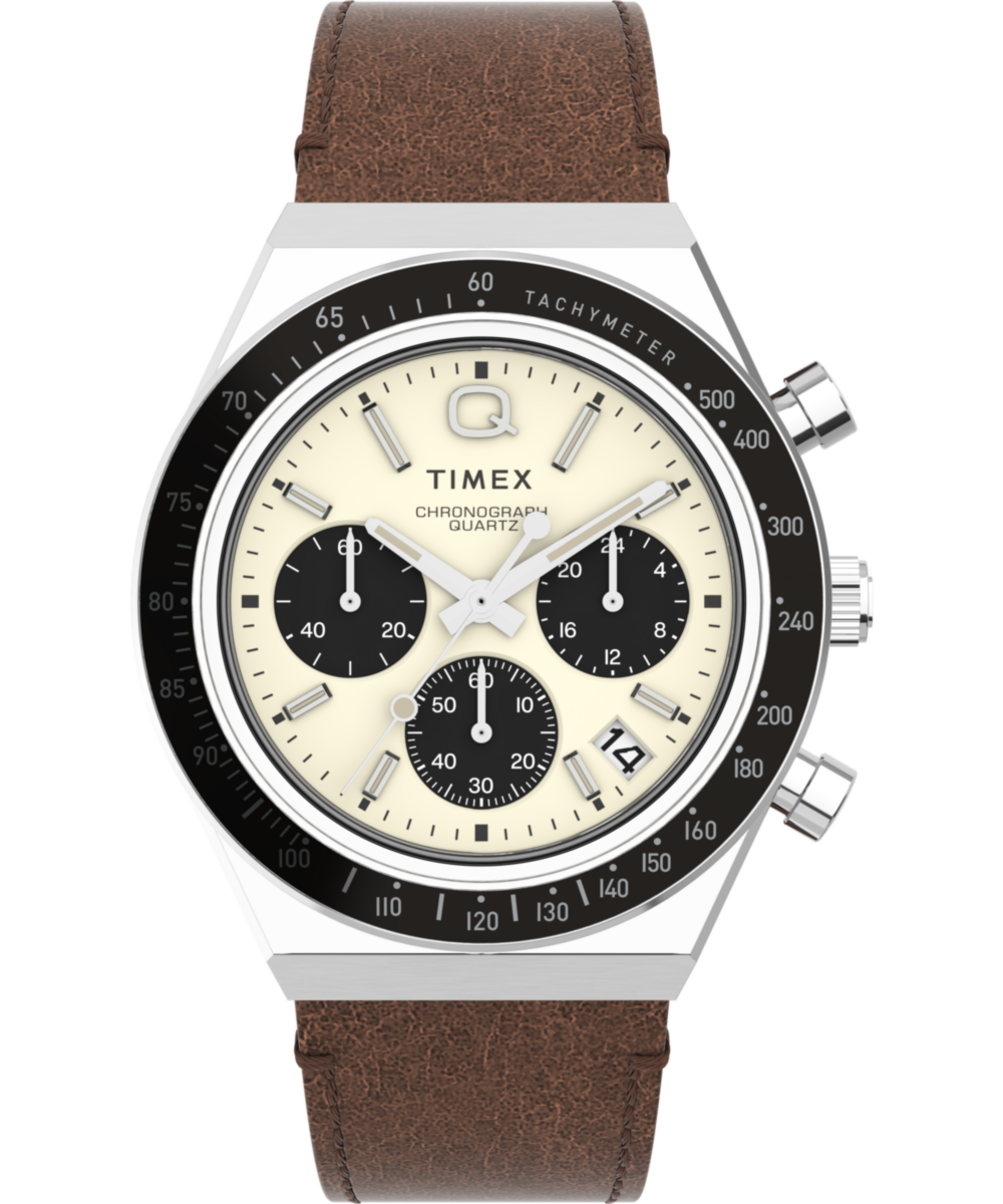 Timex Diver Inspired Round 40mm Cream Dial Analog Men Watch - TW2V42800U9
