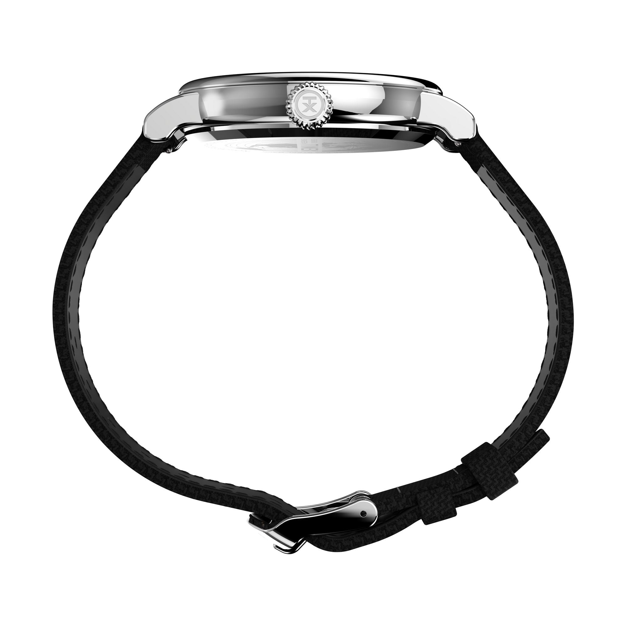 Timex Waterbury Black Round Dial Quartz Analog Men Watch