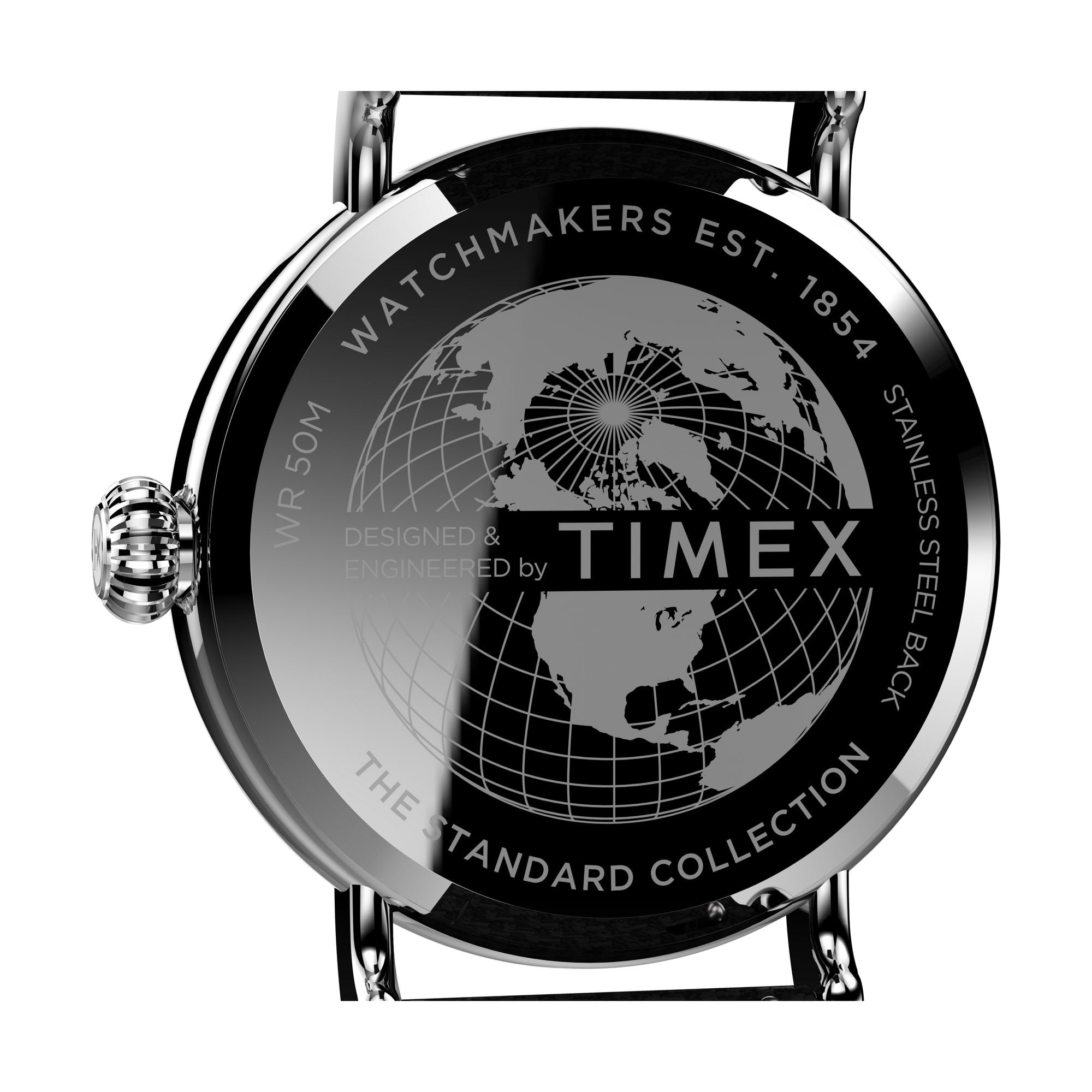 Timex Waterbury Black Round Dial Quartz Analog Men Watch