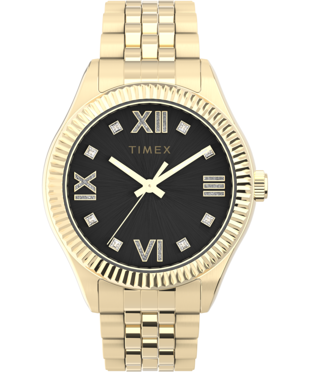 Timex Legacy Round 21mm Black Dial Analog Women Watch - TW2V45700UJ Watch Timex