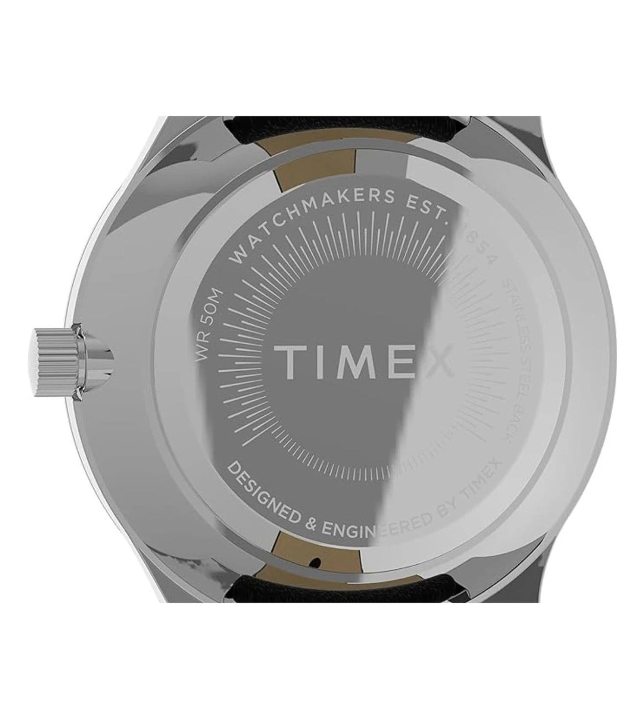 Timex Dress Leather Silver Round Dial Quartz Analog Women Watch TW2V49200JQ At JUST WATCHES