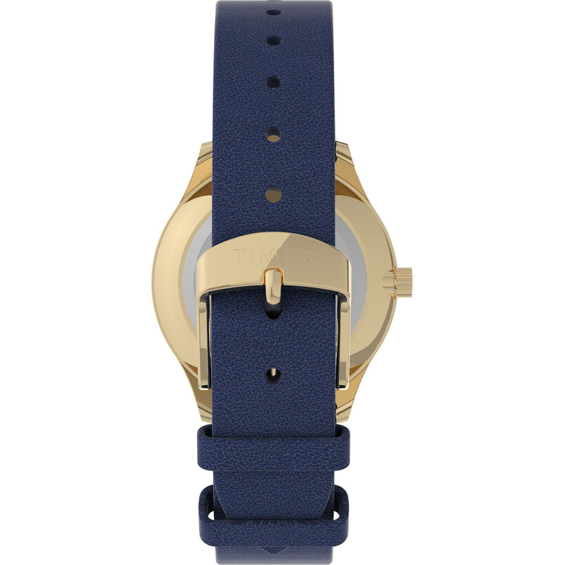 Timex Dress Round 21mm Purple Dial Analog Women Watch - TW2V49300JQ Watch Timex