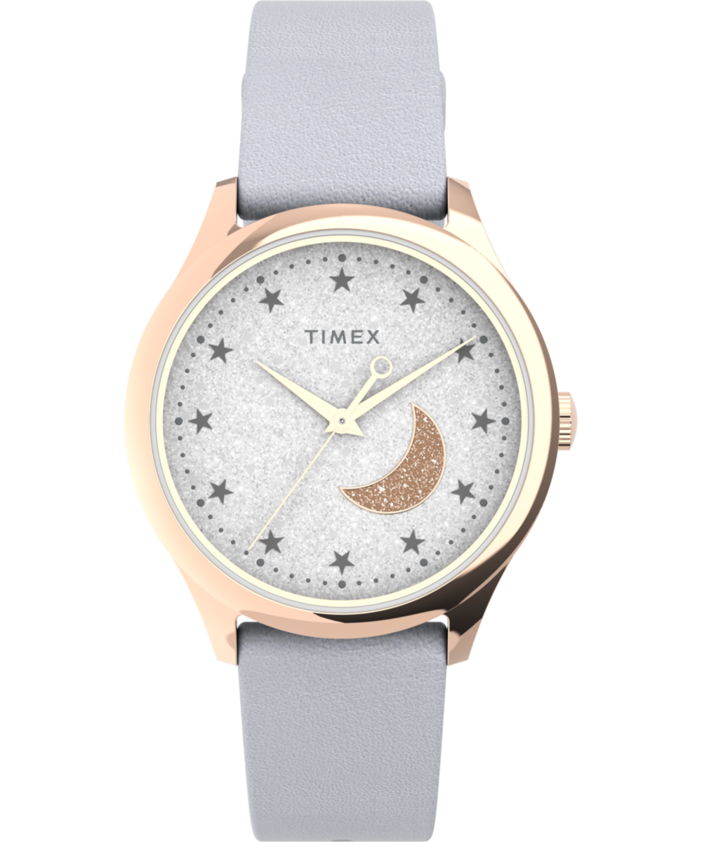 Timex Dress Round 21mm White Dial Analog Women Watch - TW2V49400JQ